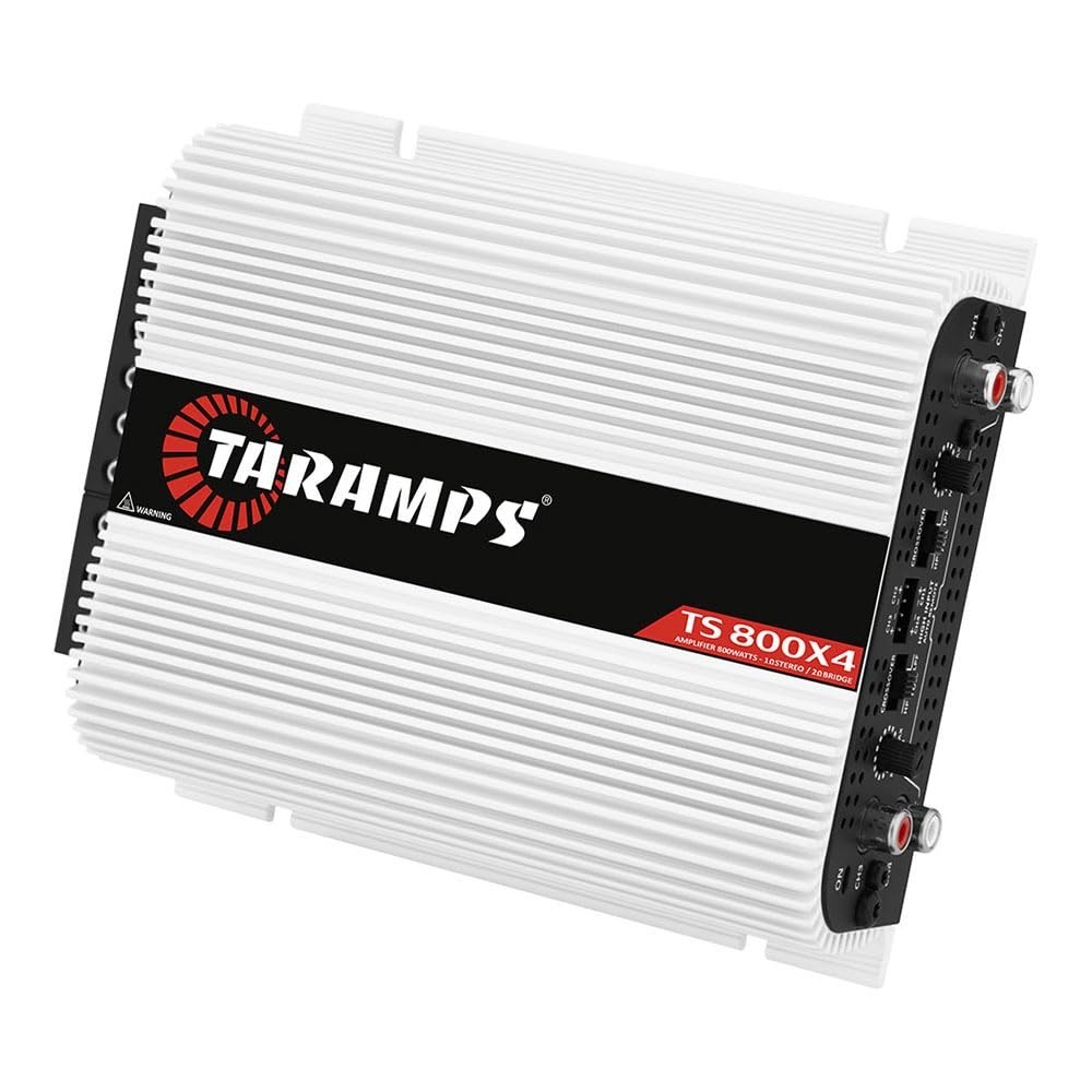 Taramps TS 800x4 1 Ohms 4 Channels High Level Input 800W Full Range Amplifier