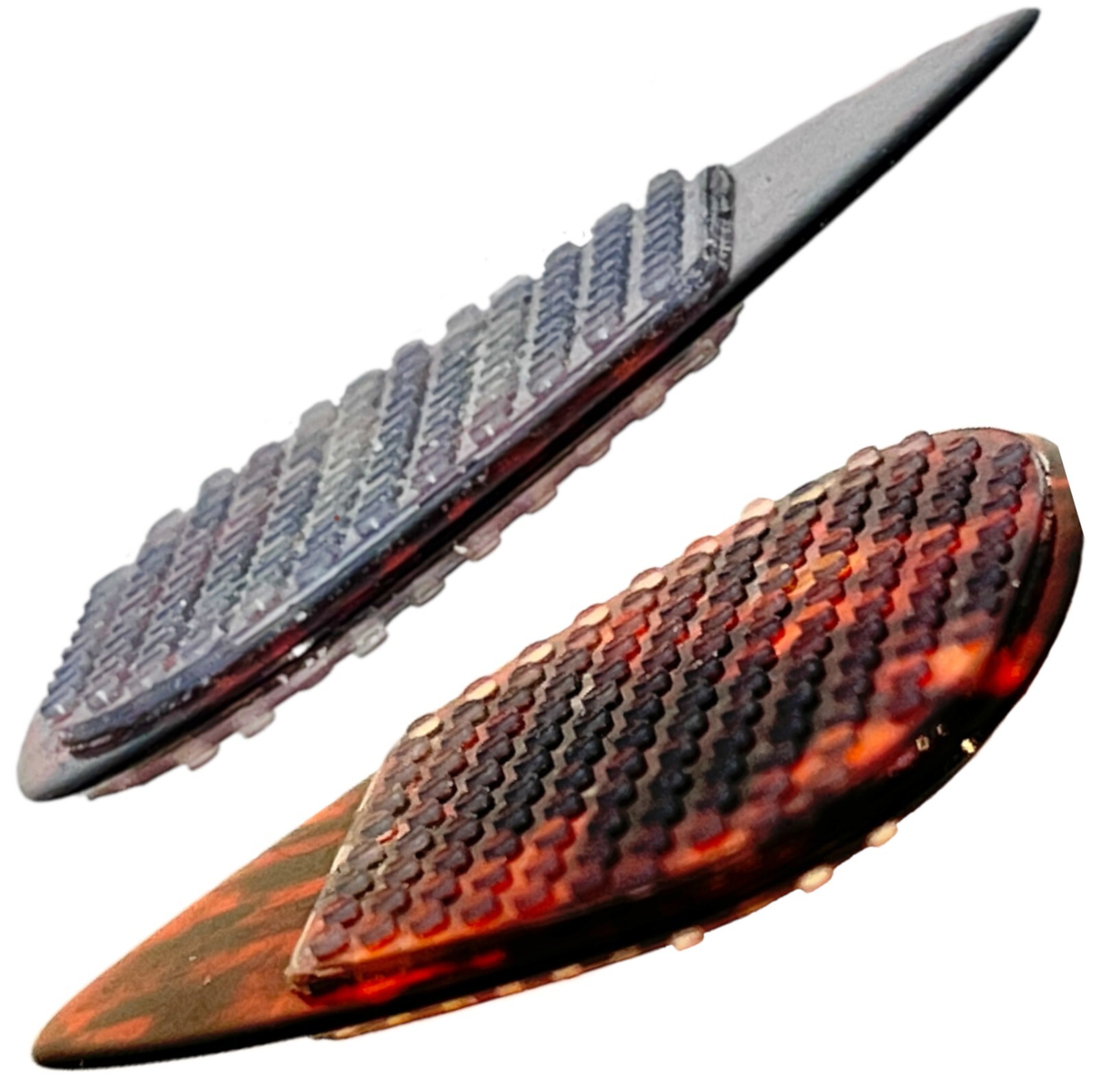 ChillinWell Guitar Pick Grips 16pc Grippy not Sticky Durable Reusable Stick-On