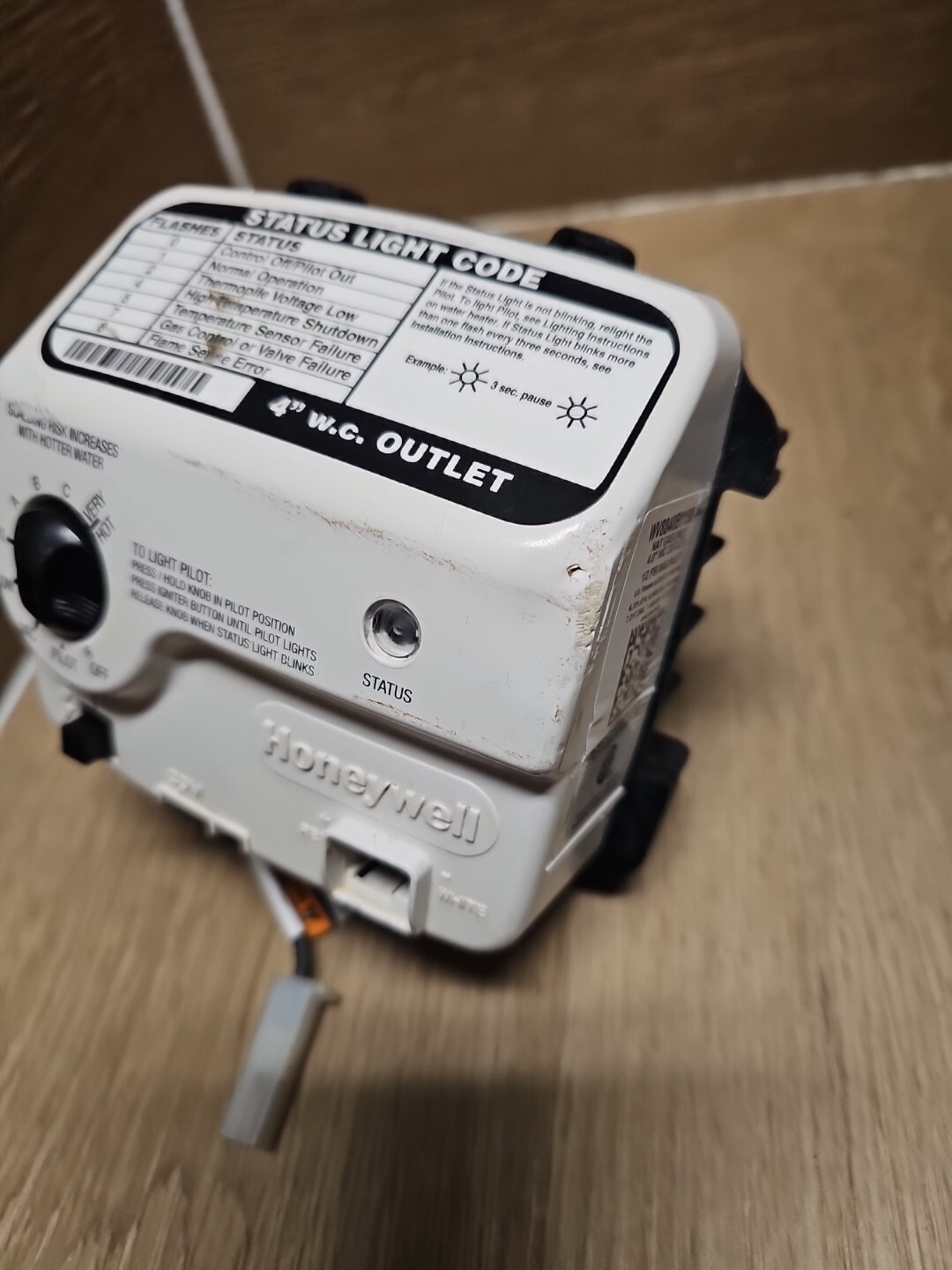 Honeywell Water Heater Gas Valve WV8840B1158 (30 DAY WARRANTY) Ships FAST!