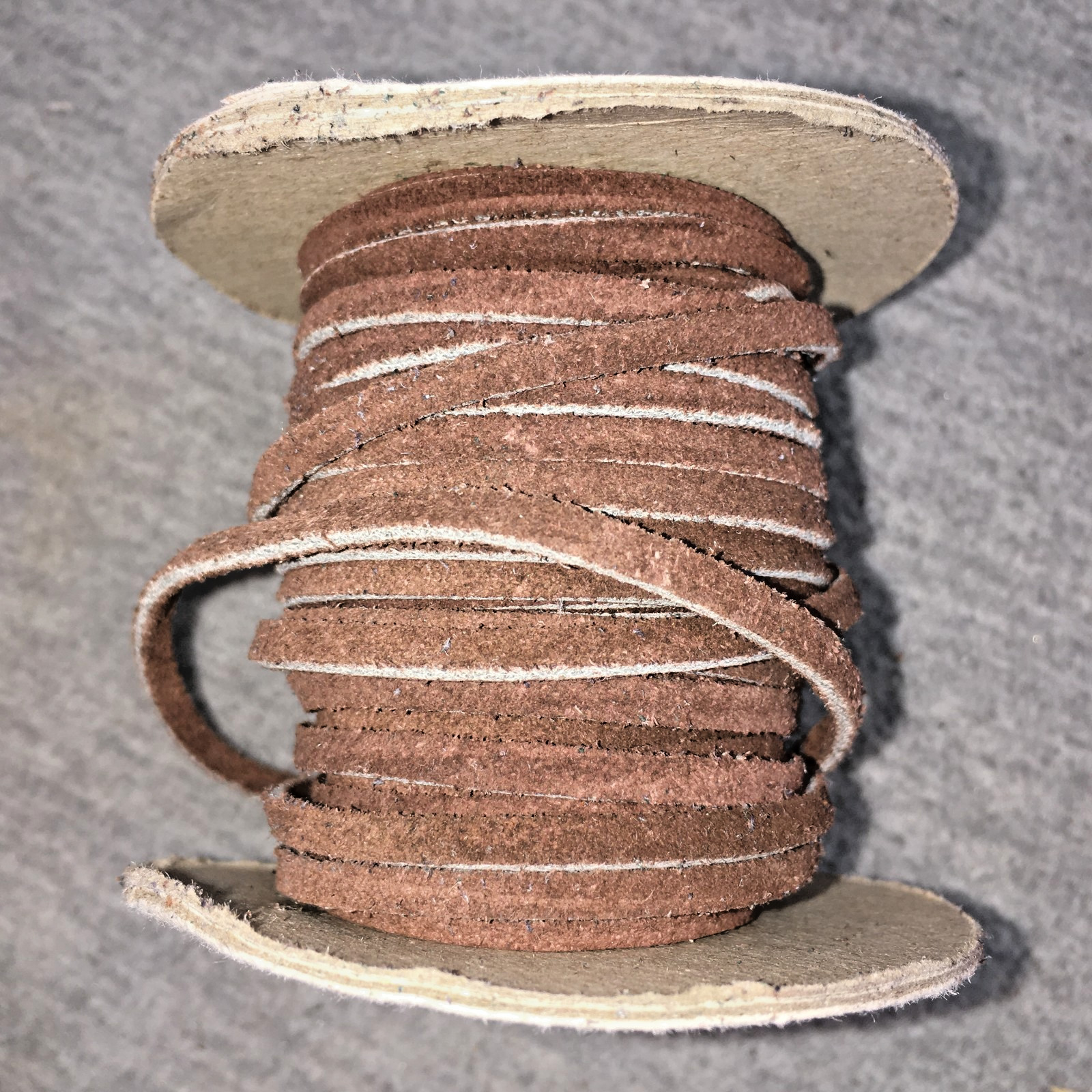 Suede Lace 1/8" x 25yd Spool Craft Leather Lace Various Colors LOT OF 6