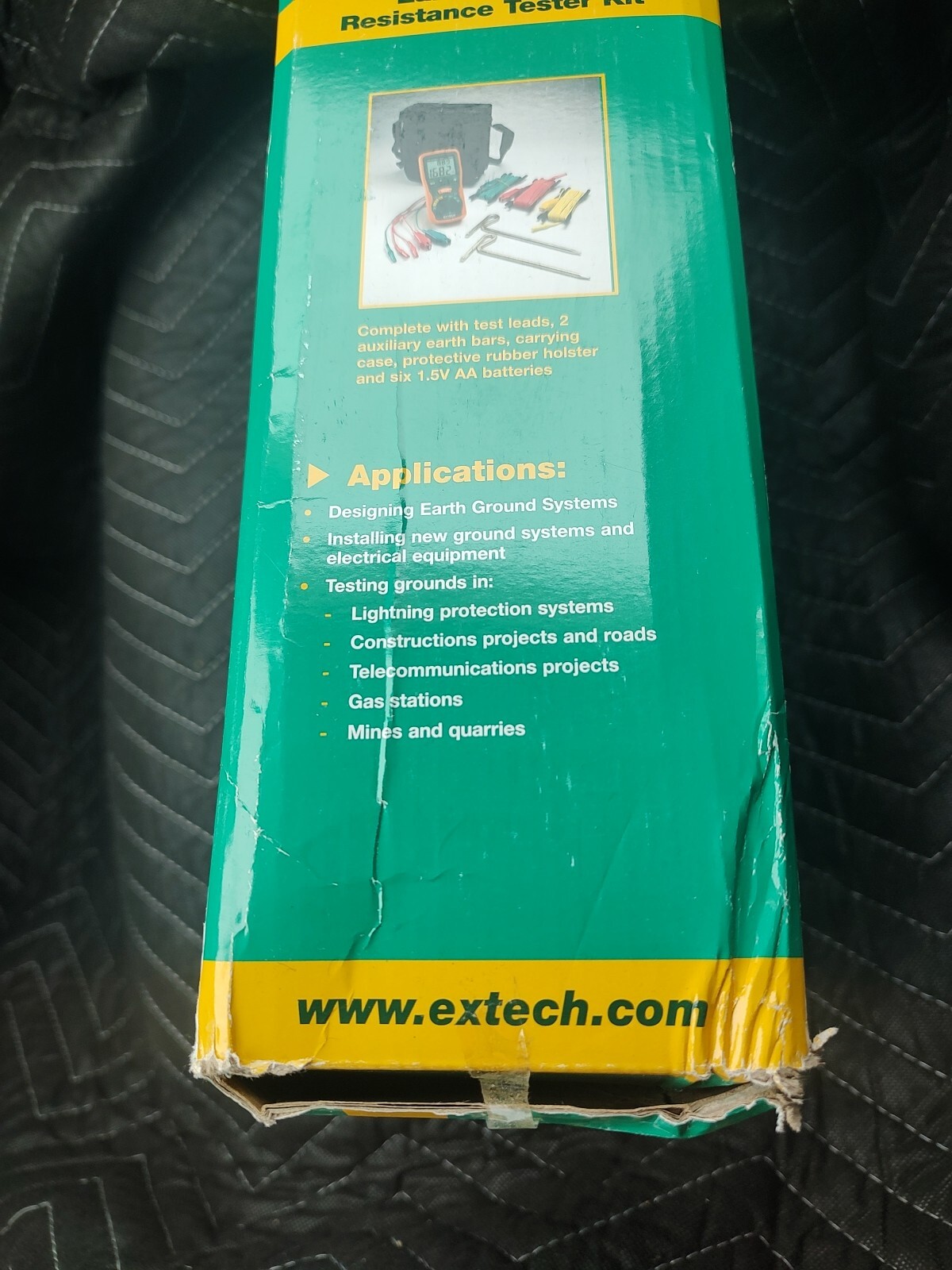 Extech 382252 - Earth Ground Resistance Tester Kit