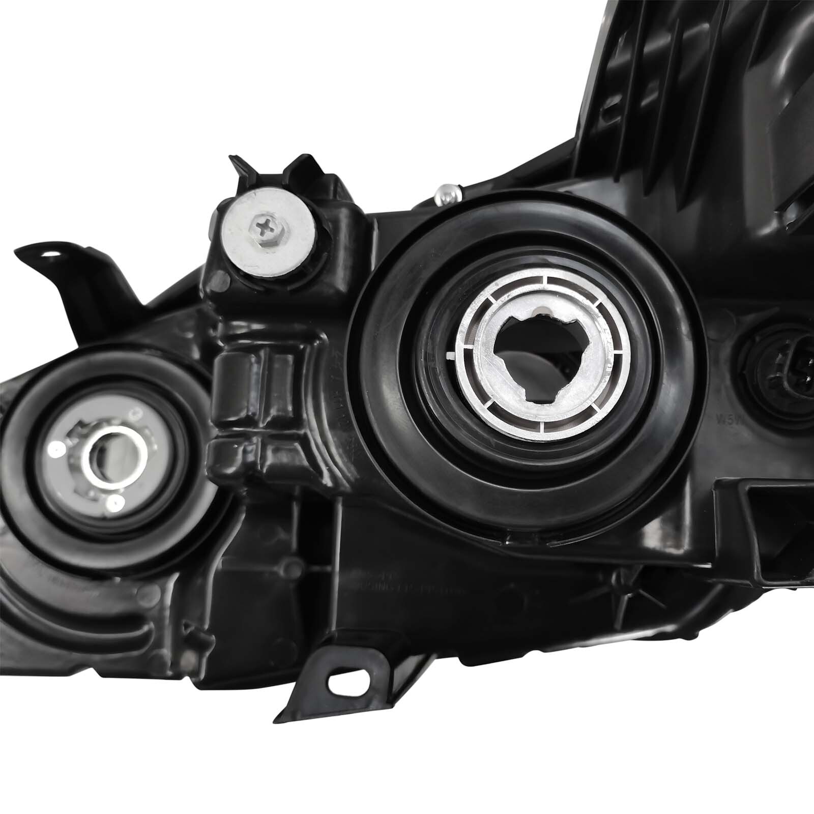 Black Headlight Set For 2015-2017 Toyota Camry LE SE XLE XSE Left+Right Halogen