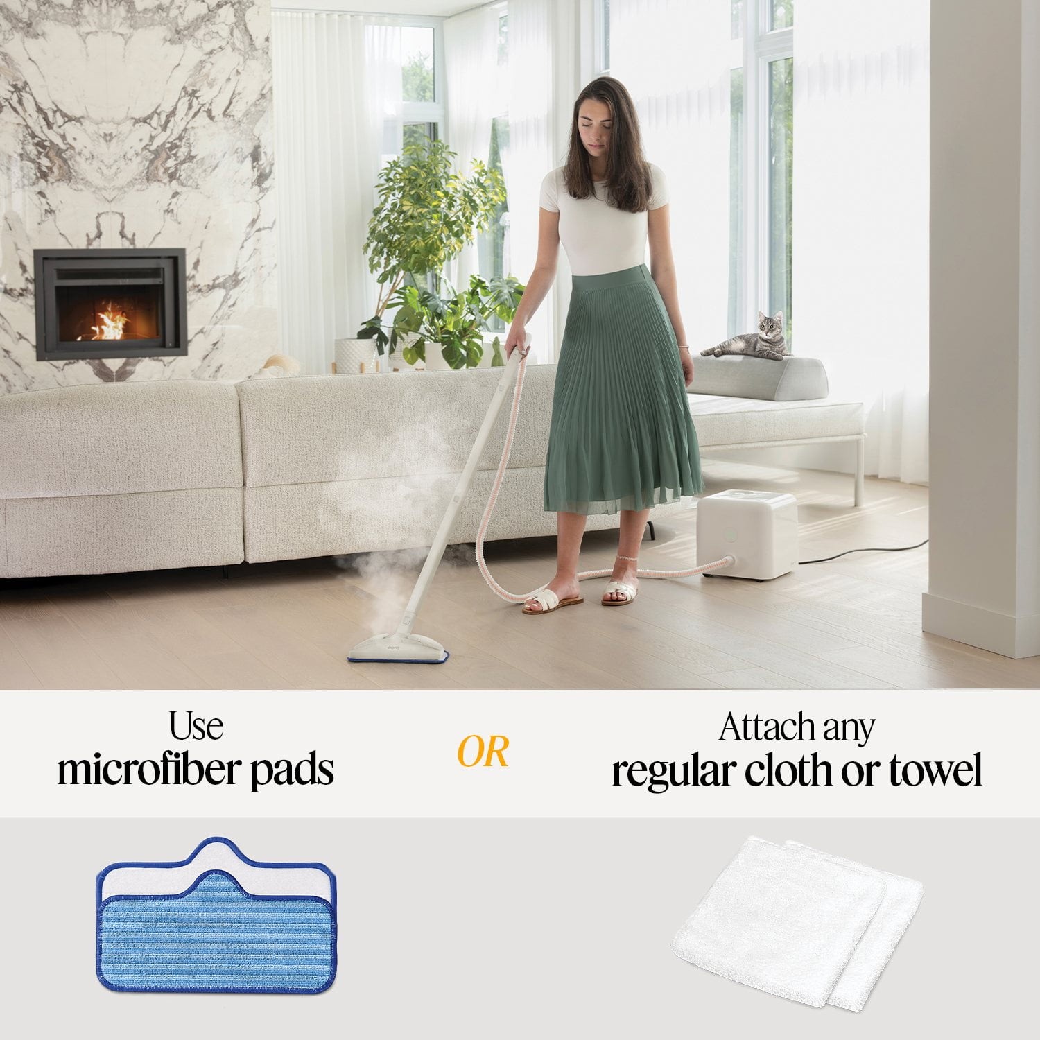 Dupray NEAT Exclusive Edition Steam Cleaner w/ Bonus Accessories - 25-Piece Kit