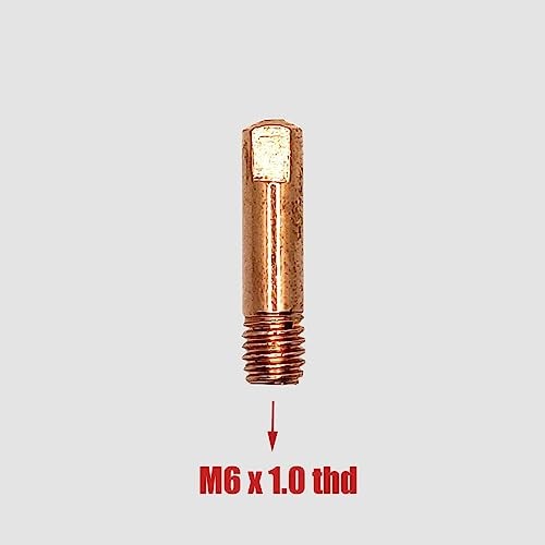 24 PCS Flux Core Gasless Nozzle Tips Kit, Compatible with Lincoln .035" Tips