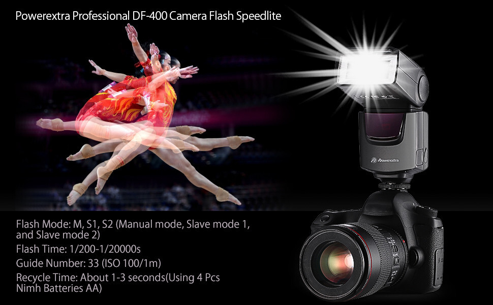 Flash Speedlite for Canon Rebel SL1 T4i T3i T3 XSi 60D 550D 5D Mark III Olympus