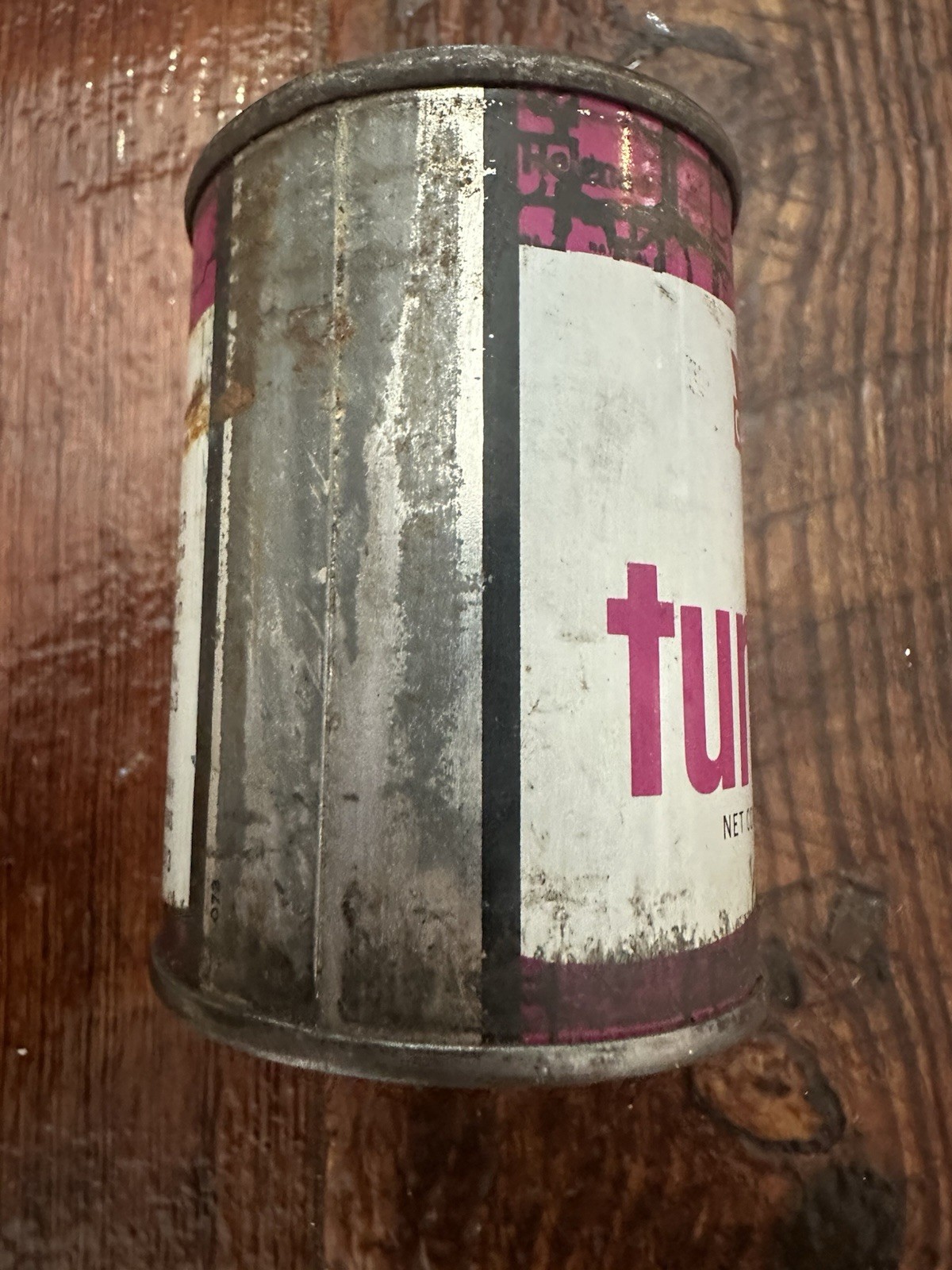 Very RARE New Vintage Original CONOCO TUNES IT Unopened 4 oz Oil Can FULL