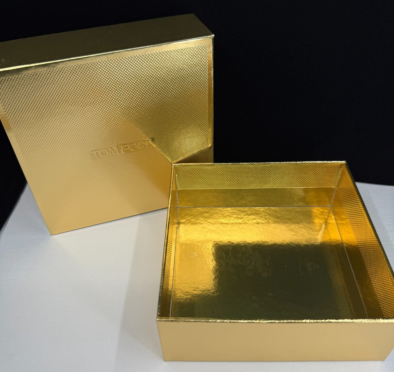Tom Ford Gold Empty Gift Box - New!!!