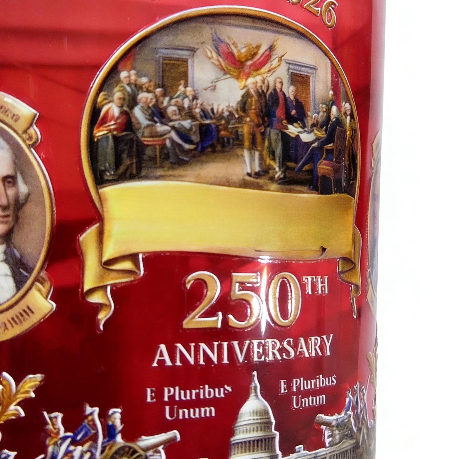 America 250th Anniversary “We The People” Heritage Whiskey Glass