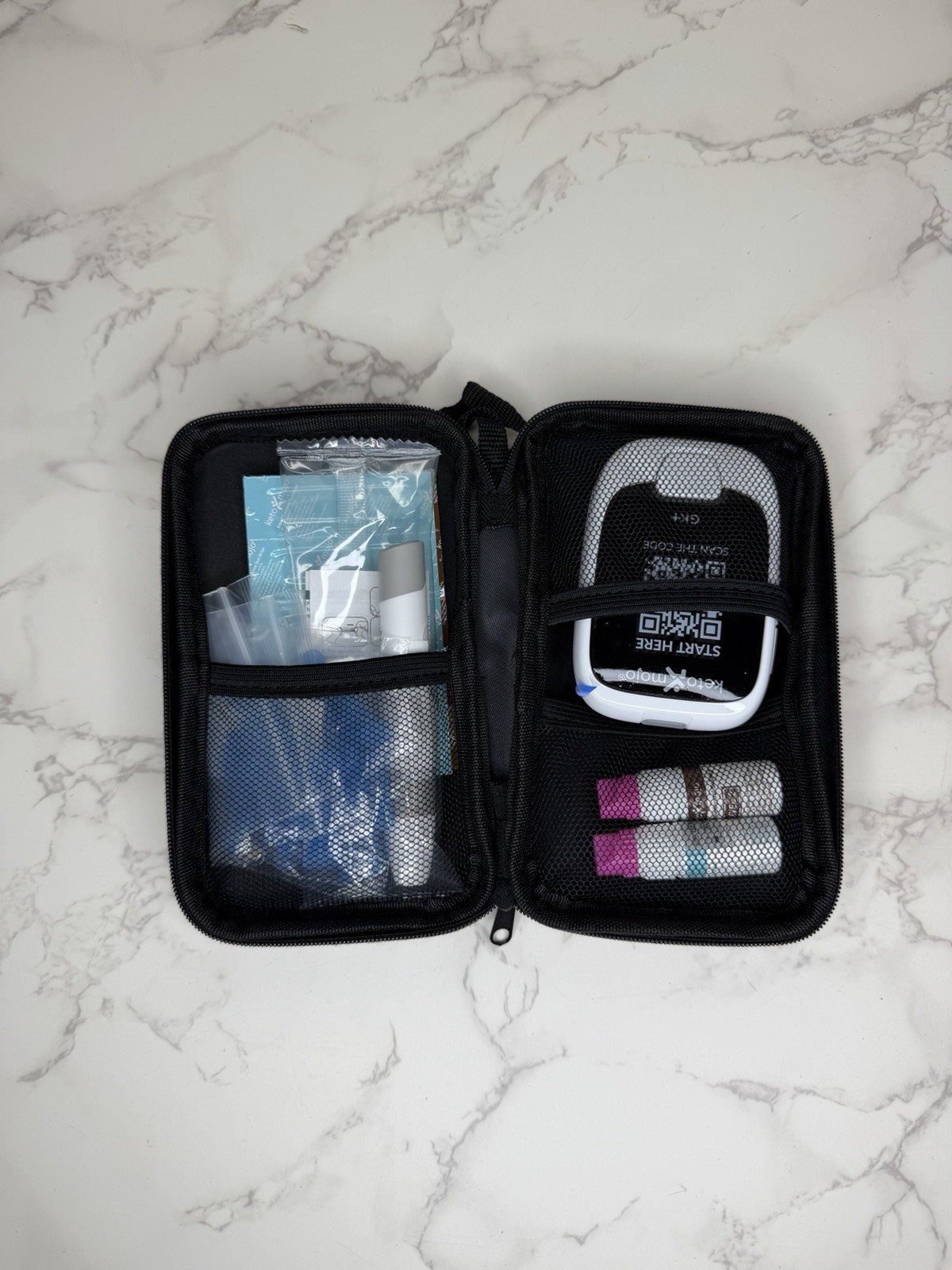 Keto-Mojo GK+ Blood Glucose B-Ketone Dual Monitoring System New