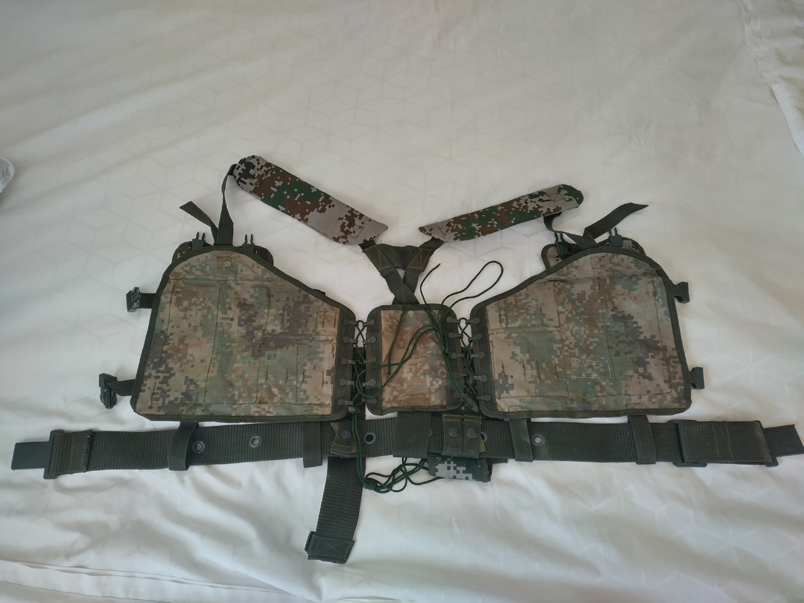 Chinese ARMY PLA type 07, T95 T97NSR Chest Rig + Tac Belt