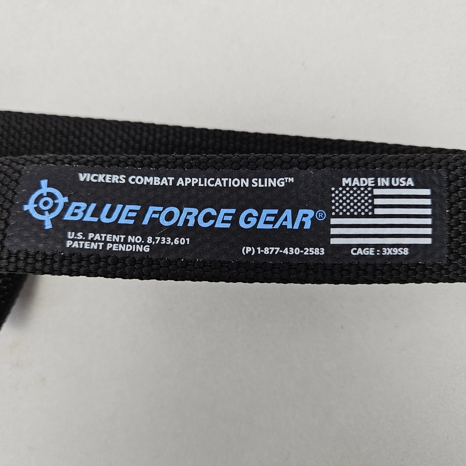 Blue Force Gear Vickers Sling 2-Point Combat Adjustable 54"-64" Tactical Non-pad
