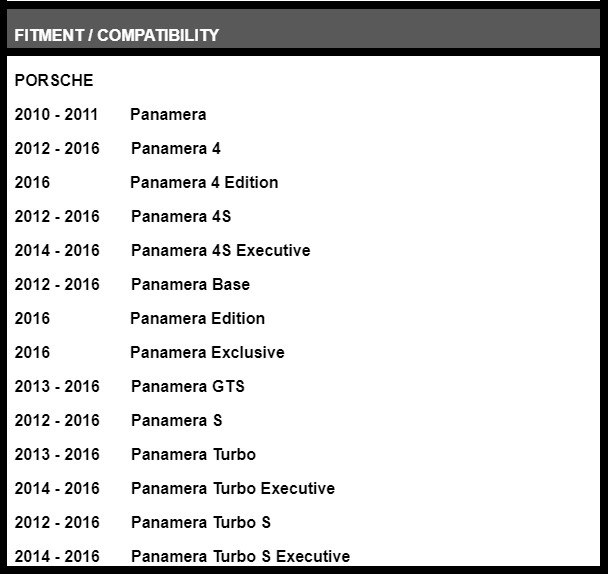 Complete DCT Transmission Service Kit for PORSCHE PANAMERA (2010-2016)