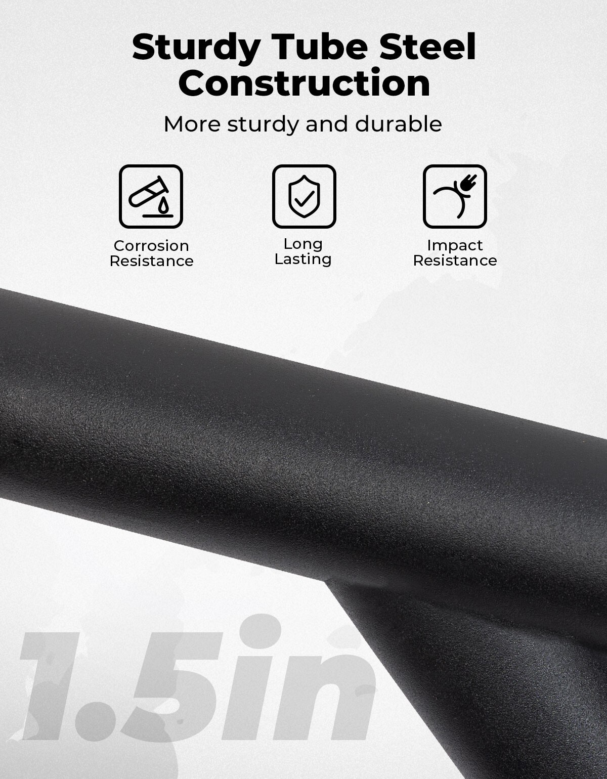 KEMIMOTO Nerf Bars Rock Sliders For 2024-2025 Polaris RZR XP 4 1000 -4 Seaters