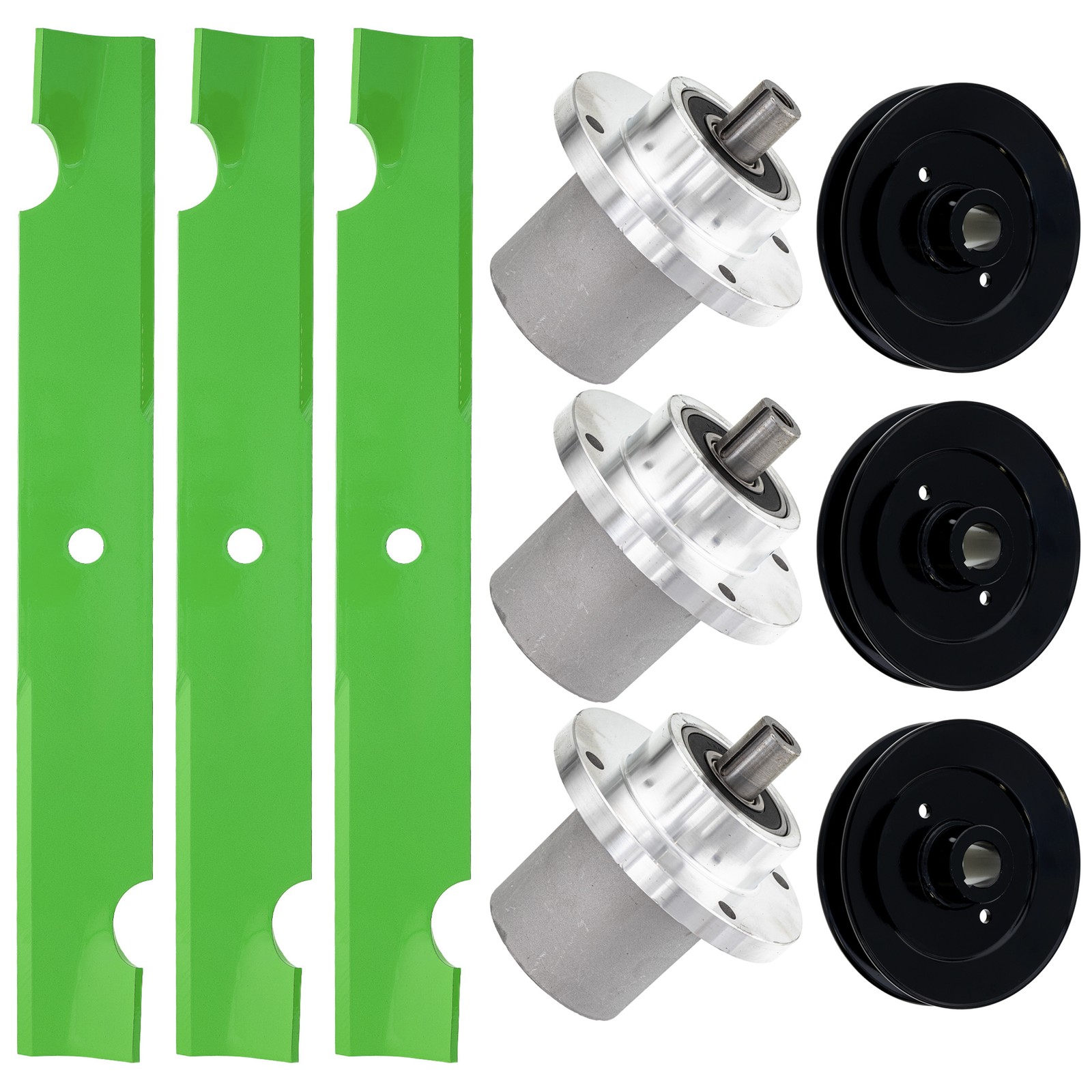 8TEN Blade Spindle Kit for Bad Boy MZ Magnum 54-Inch 038-0005-00 037-2000-00