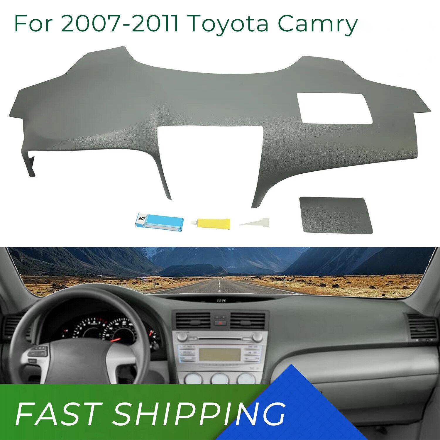 Dash Board Cover Gray For 2007 2008 09 10 2011 Toyota Camry Replace 11-711LL-SGR