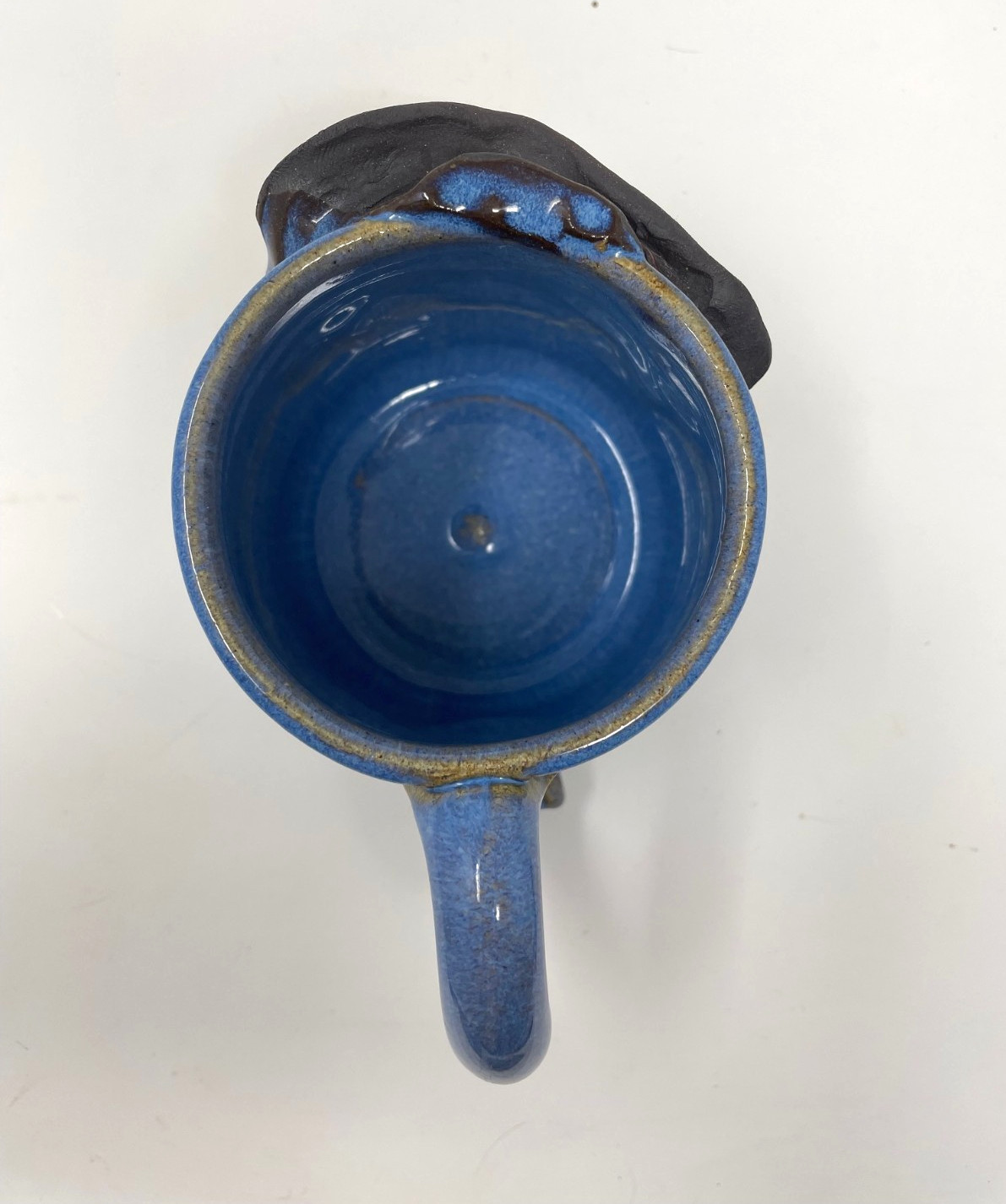 Coffee Tea Mug Cup Vintage 3D Ugly Face Stoneware Face and Hat