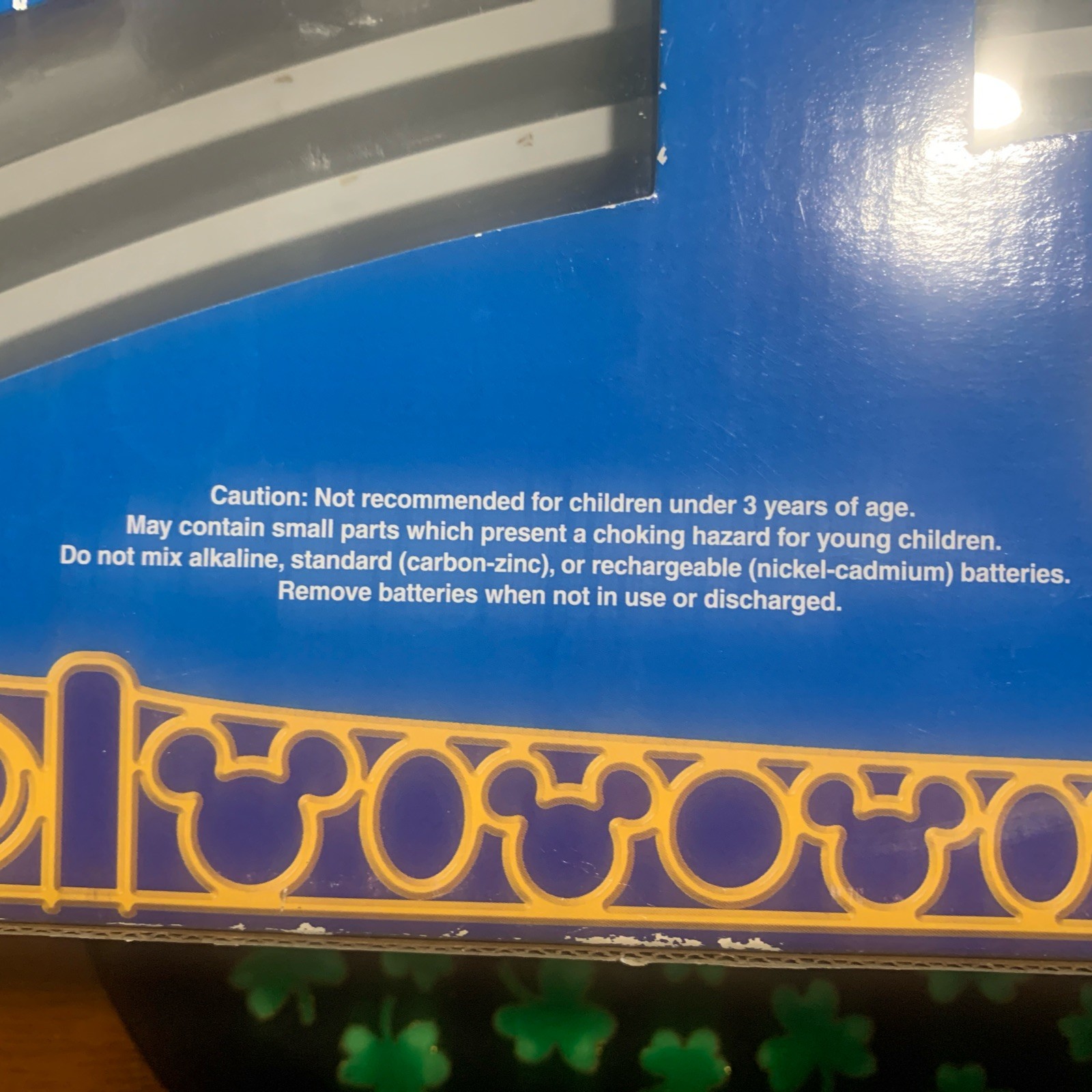 Walt Disney World Orange Line Monorail 14 FT Track Headlights & Sound Battery Op