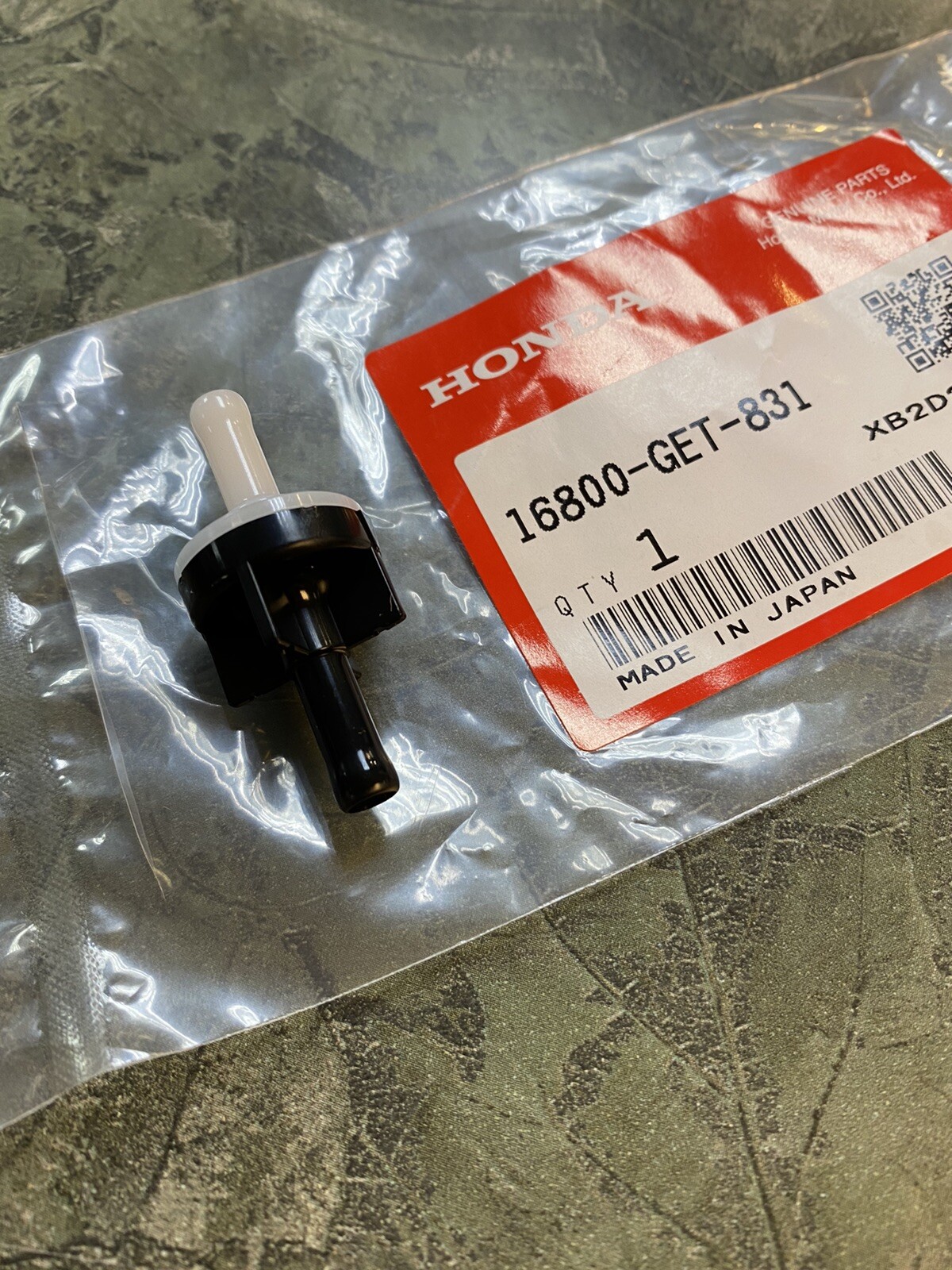 OEM Honda Fuel Check Valve CHF50/P/S Metropolitan NPS50/S Ruckus 16800-GET-831