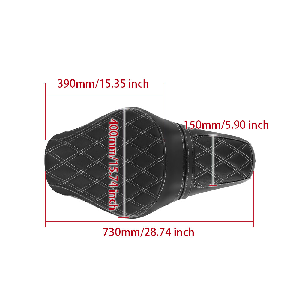 1-Piece Seat For Honda Shadow Spirit VT750C2 2007-14 / Phantom VT750C2B 2010-23