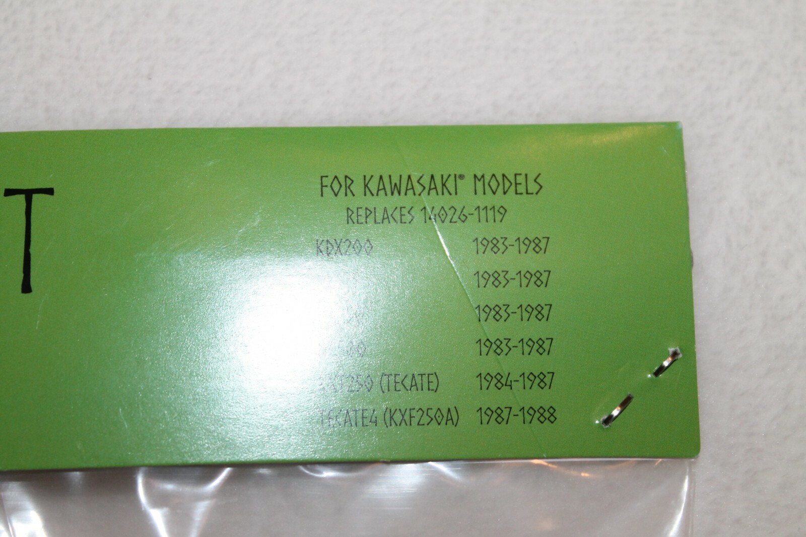 Kawasaki 1983-87 KX KDX KXT Front Sprocket Cover 14026-1119 Black