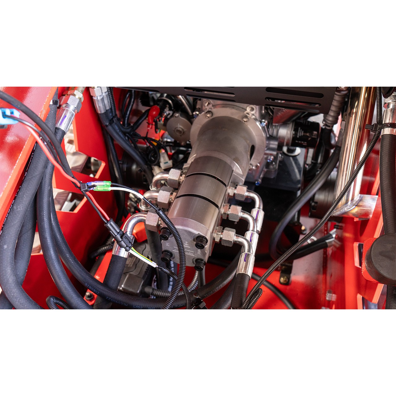 480 Tracked EPA 23HP 739cc Mini Skid Steer w/ Pallet Fork 12.7GPM 3-Pumps IN USA