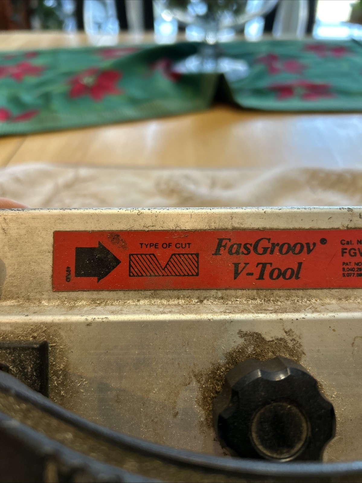 Malco FASGROOV V-Tool FGV GROOVE SLED TOOL For 1” & 1.5” DUCTBOARD