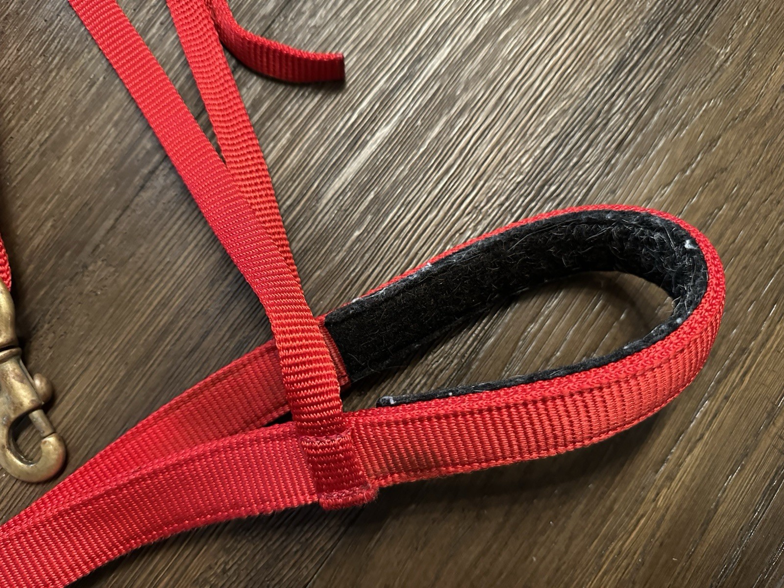 Horse Tack - Red Weaver Western Tie Down Noseband & Strap