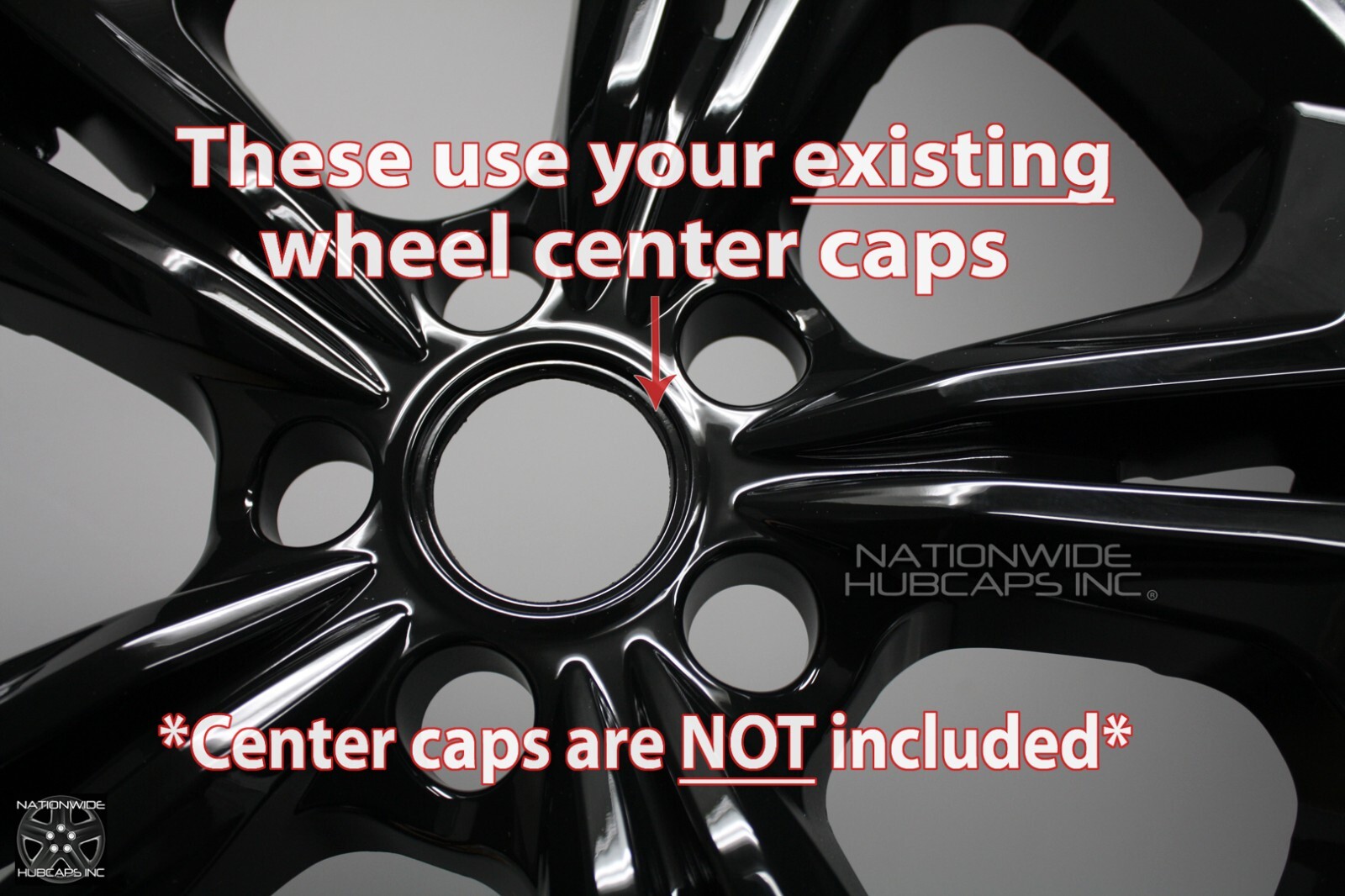 4 fit Honda Accord EX LX 2023-2024 Black 17" Wheel Skins Rim Covers Hub Caps