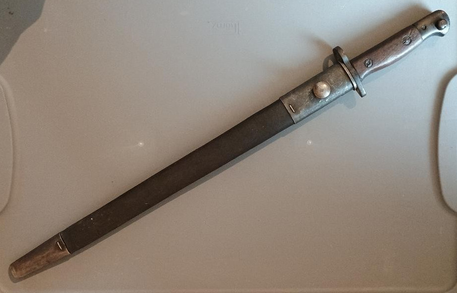 VINTAGE BRITISH MODEL 1907 BAYONET WW1 WILKINSON