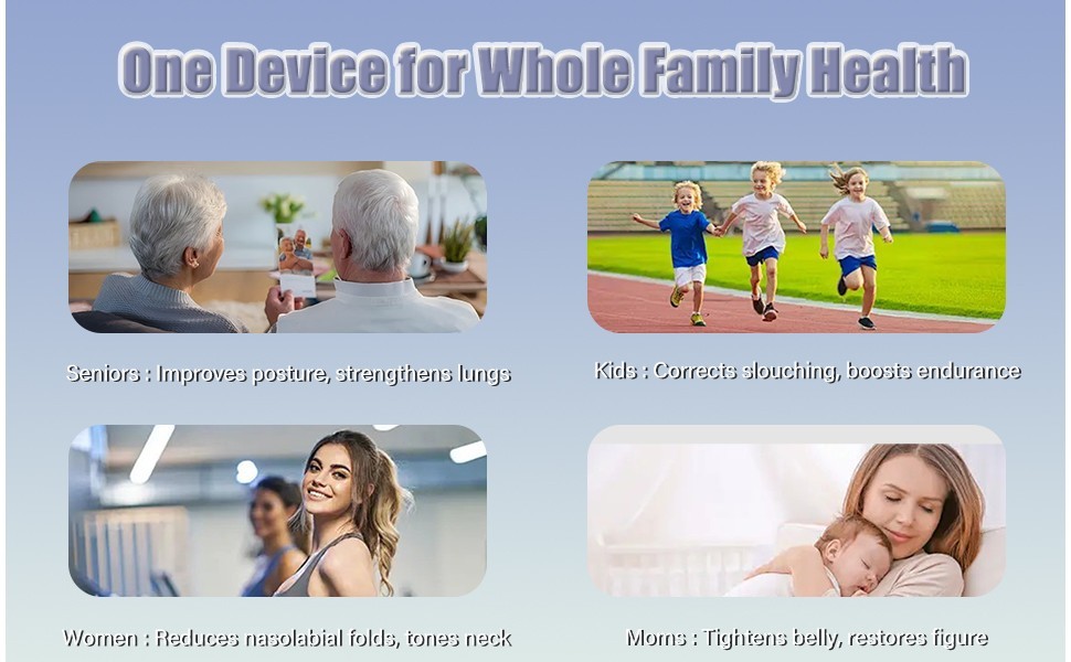 Lung Deep Breathing Exerciser Device，Lung Capacity Trainer