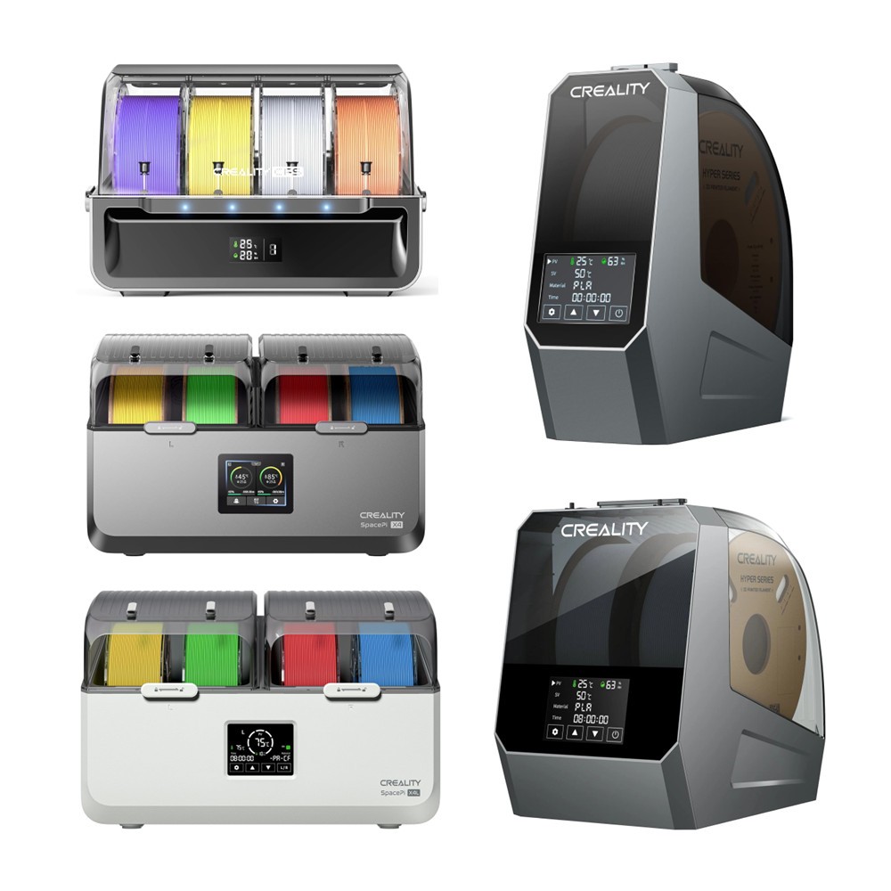 Creality Space Pi Filament Dryer 3D Printer Filament Dehydrator Storage Box Lot