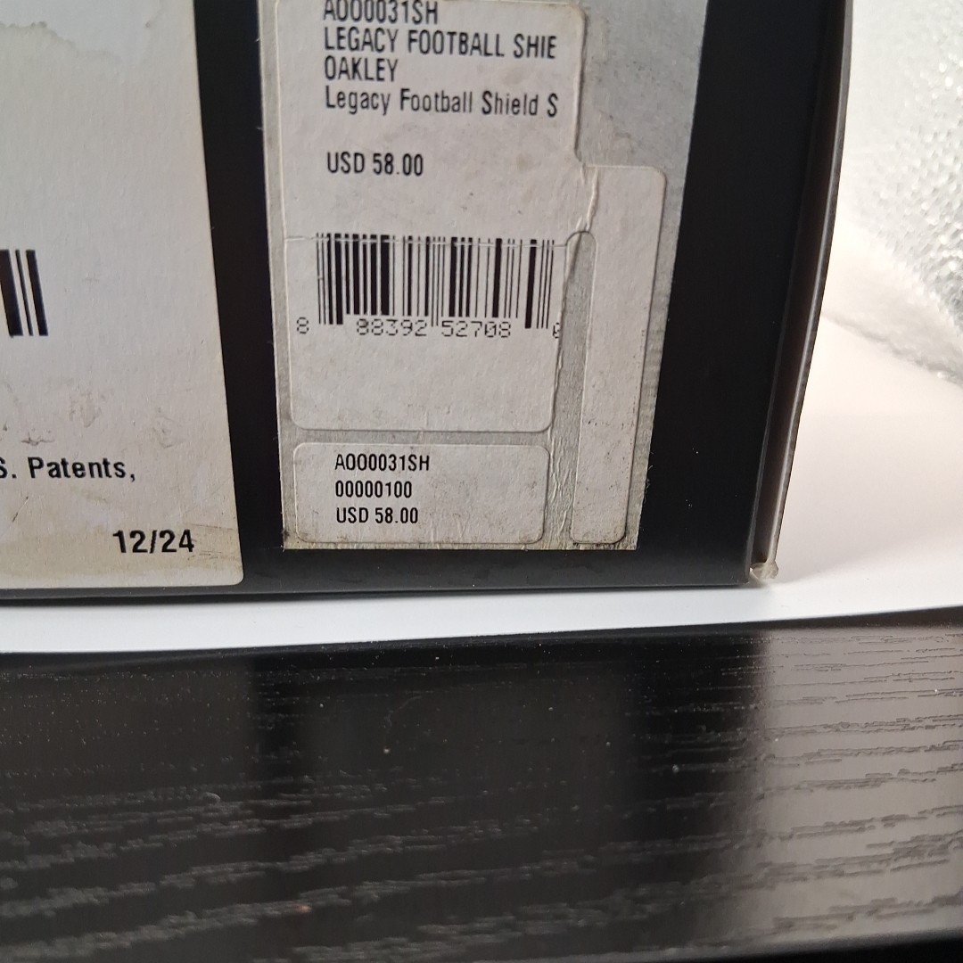 Oakley Legacy Football Helmet Shield Clear (Shield Only)