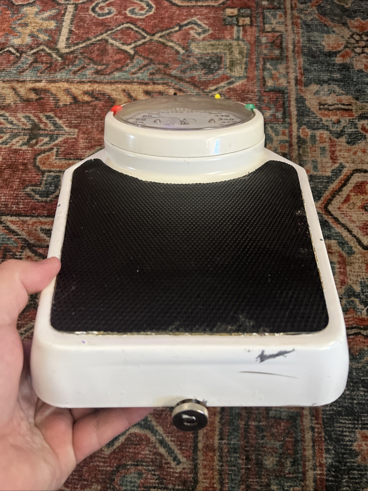 Vintage Medixact Counselor Scale Doctors Office Scale Works Great 300 Lb Limit