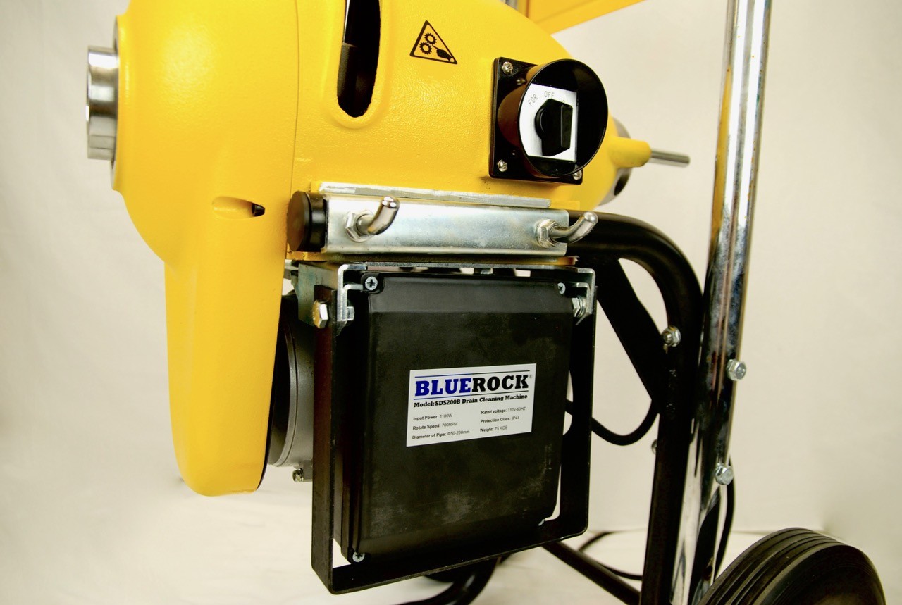 BLUEROCK ® SDS200B Sectional Sewer Drain Machine fits Ridgid® K-1500 C11 Cables