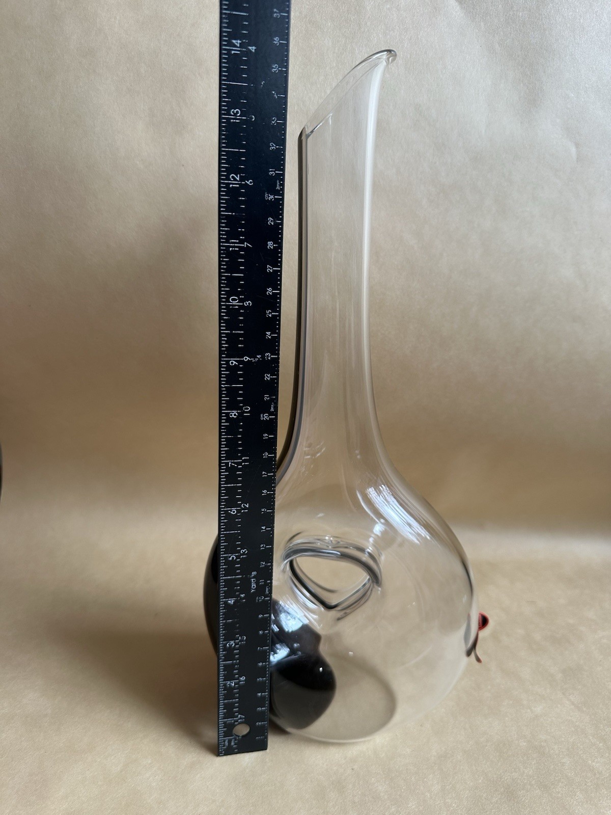 Riedel Wine Decanter, One Size, Clear Black Tie Bliss