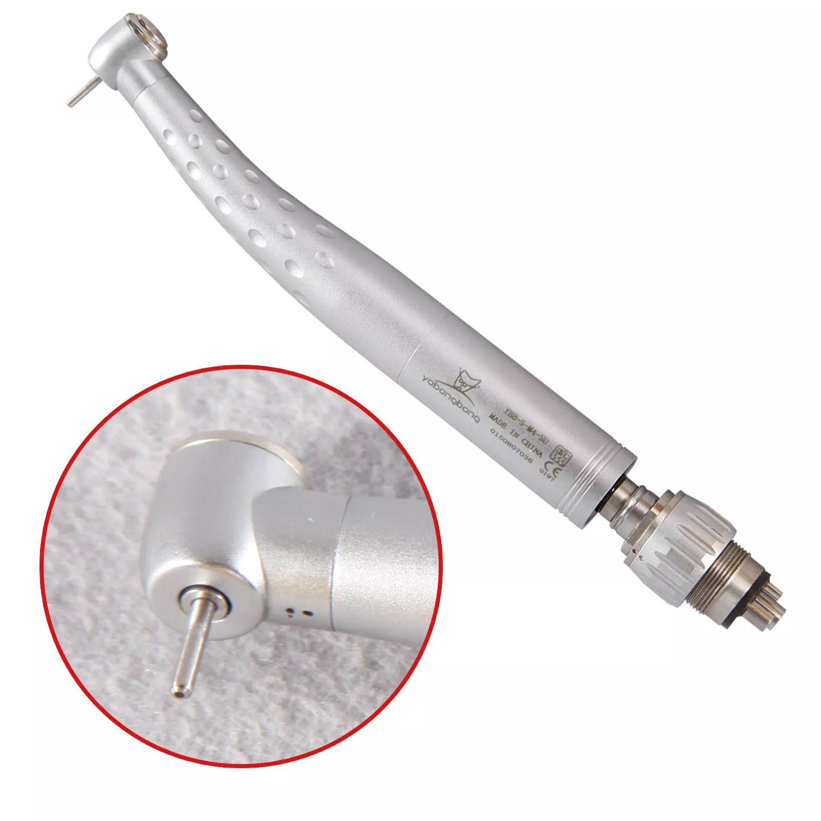 10 Pcs Dental High Speed Handpiece Standard Head Push w/ 4 Hole Coupler fit Kavo