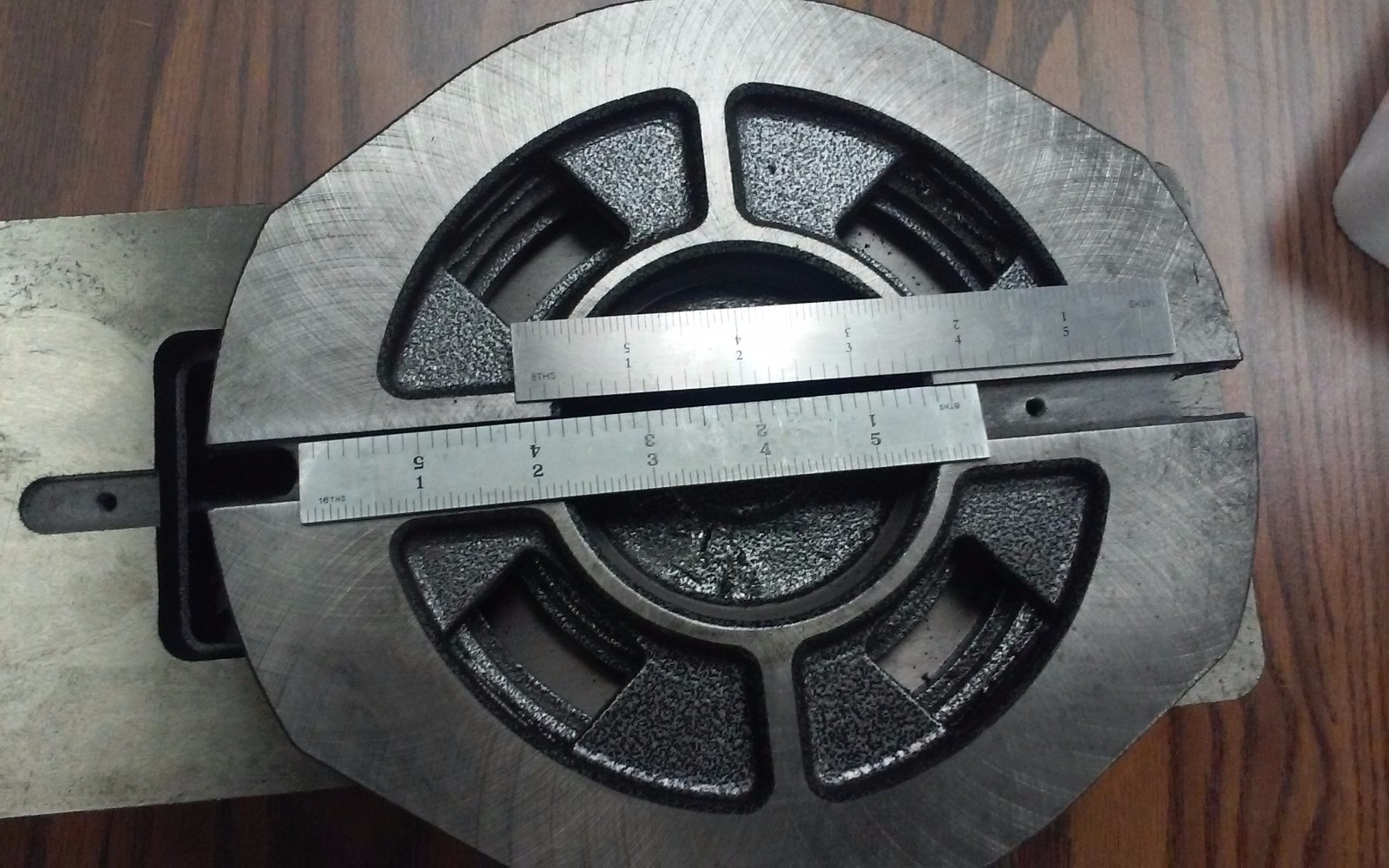 "4 ANG-LOCK MILLING MACHINE VISE w. swivel base #850-400