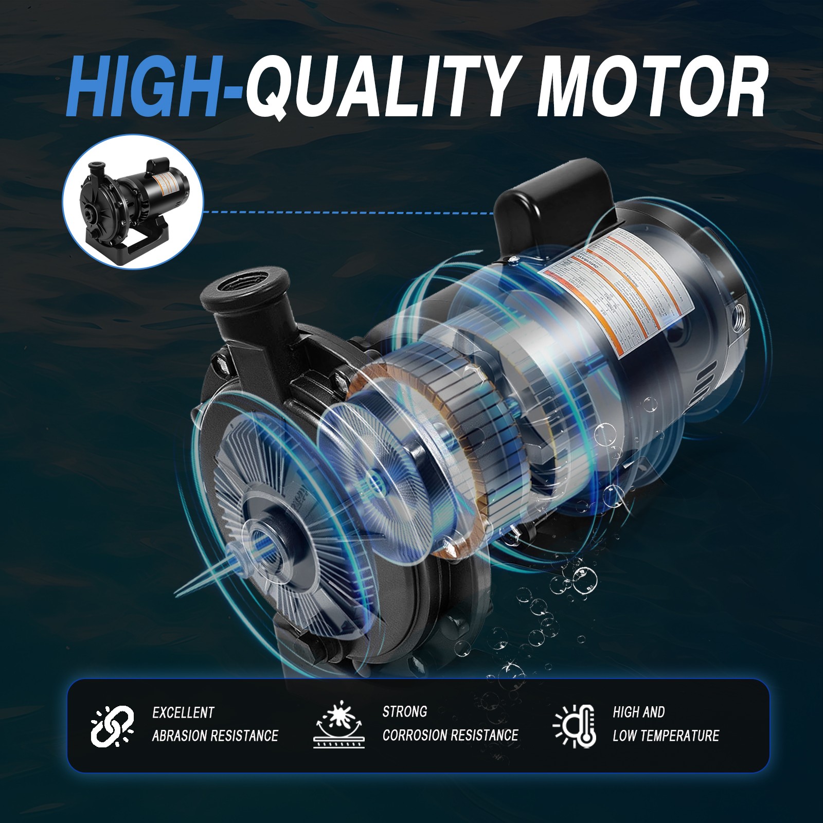 Booster Pool Pump 3/4 hp for Polaris Pressure Side Pool Cleaners PB4-60