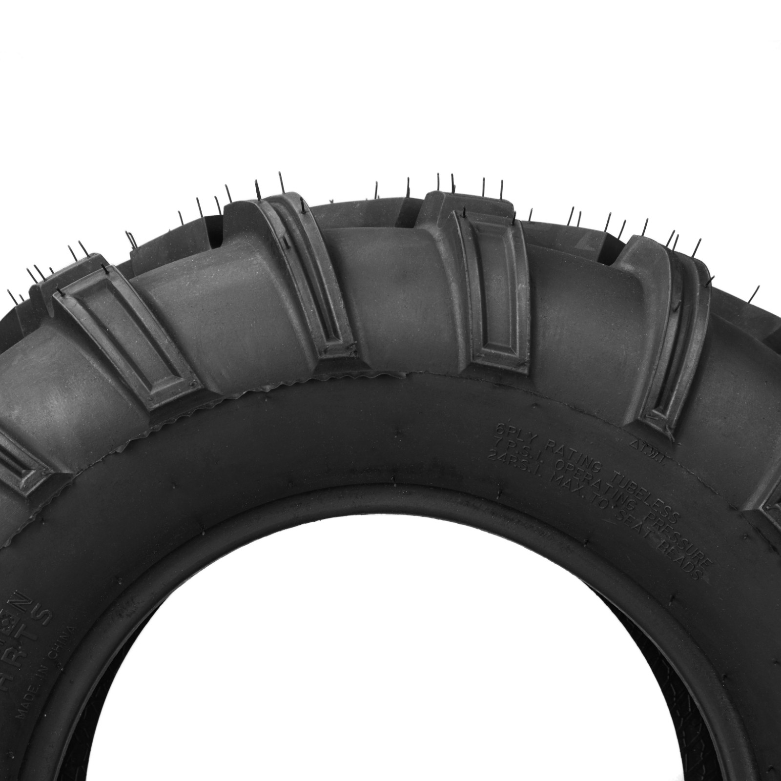 2pcs 24x10-11 ATV UTV Tires All Terrain AT 6 Ply Rated 24x10x11 Tubeless