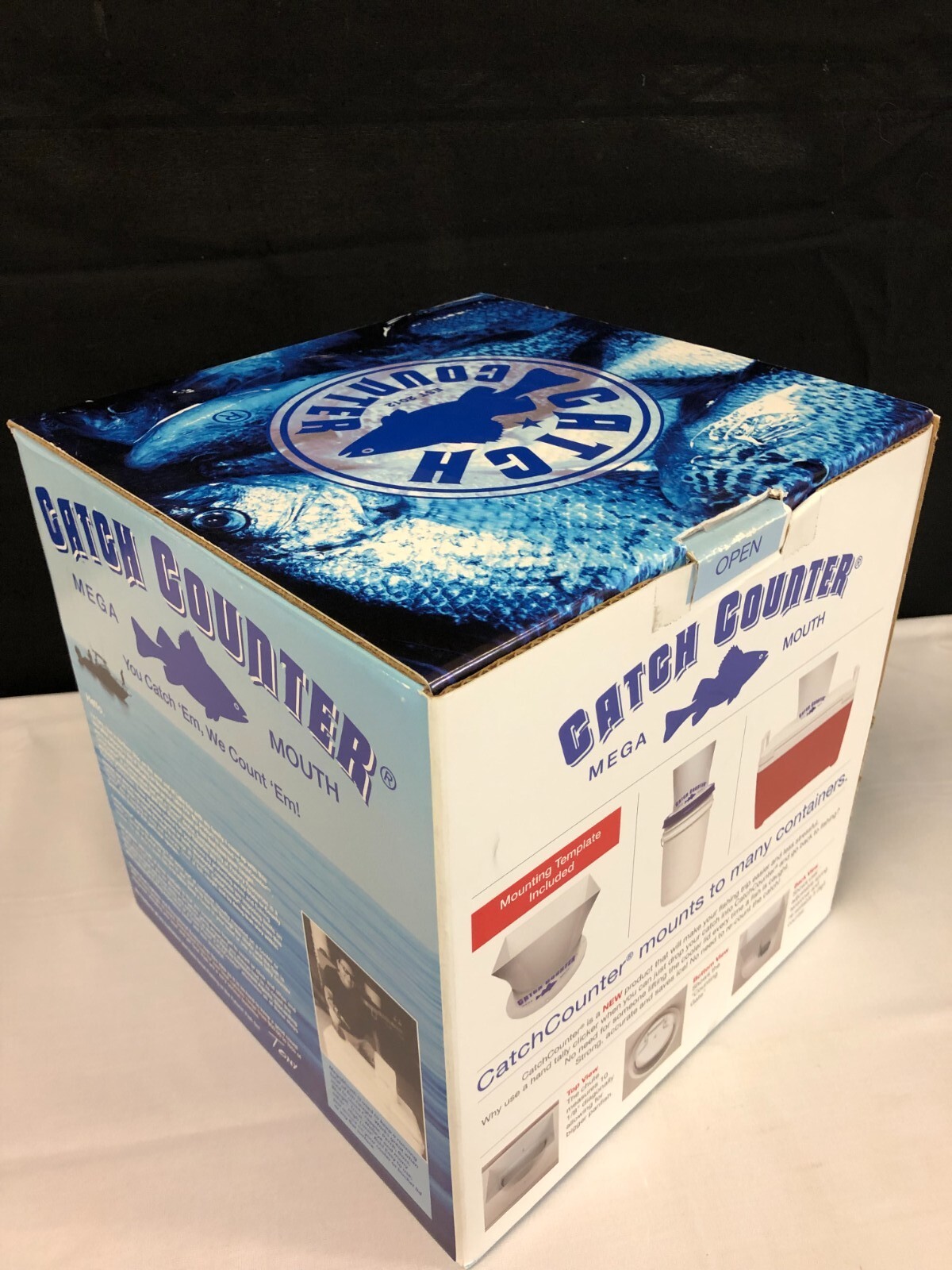 CatchCounter "MegaMouth" auto Crappie, Perch, Gills or Panfish Fish Counter