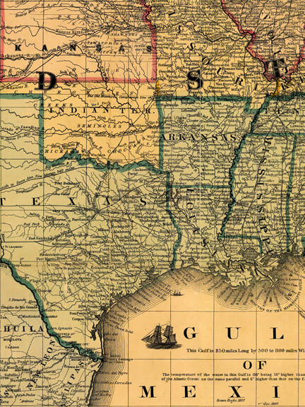 1862 Military & Railroad Map US Civil War Era - 24x32