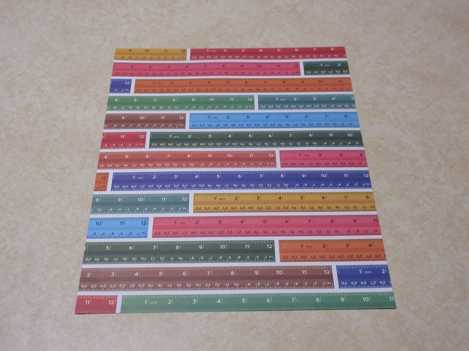 8.5" x 11" PARK LANE PAPER - ASSORTED SCHOOL PRINTS #2 - 10 SHEETS