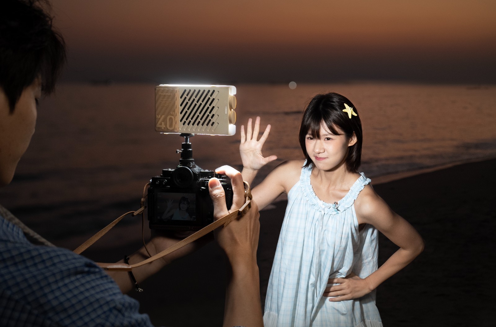 Zhiyun M40 SE Combo 40W 2700K-8500K Pocket LED Video Light Photography Light