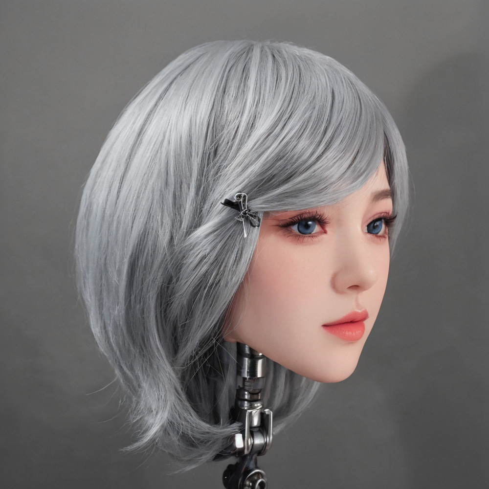 Limited edition female head model,TPE material, soft texture,Mannequin Head,Repl