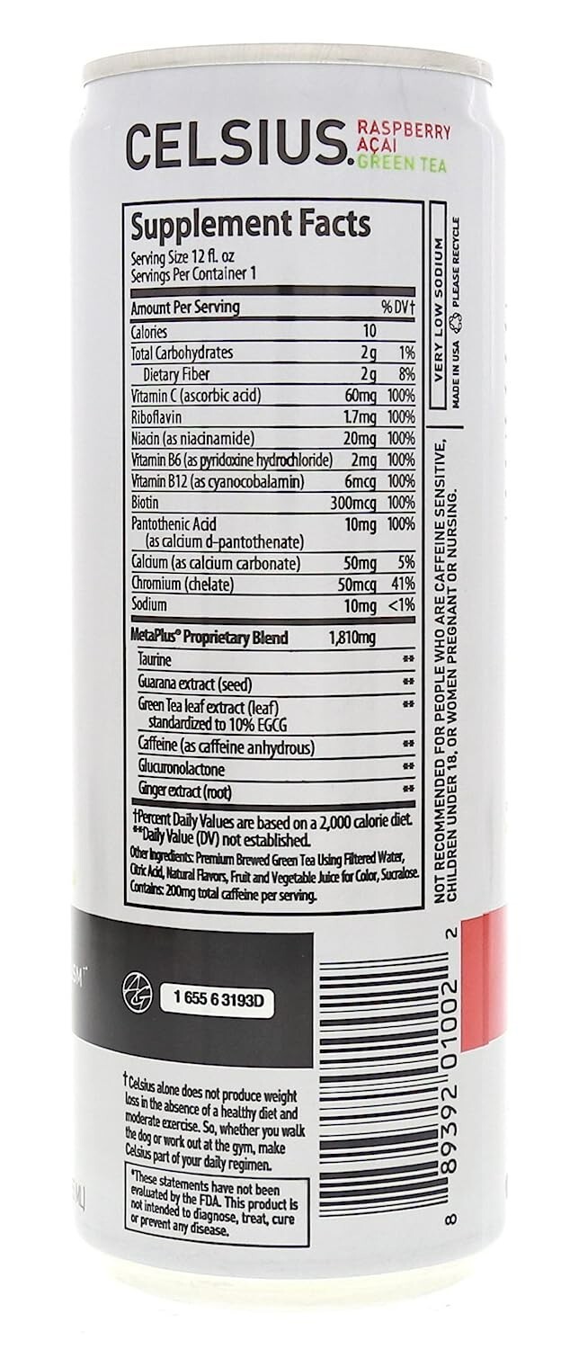 CELSIUS - Functional Essential Energy Drink, 12oz - Variety Pack, 12 Cans