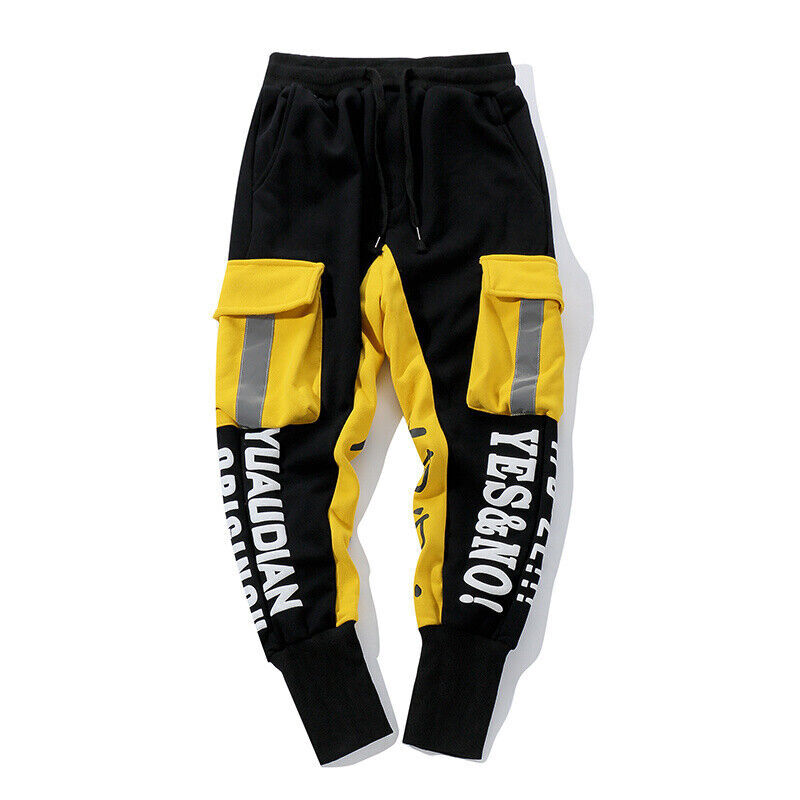 Niepce Streetwear Bruce Lee Trainer Style Jogger Pants Soft Cotton Sweatpants