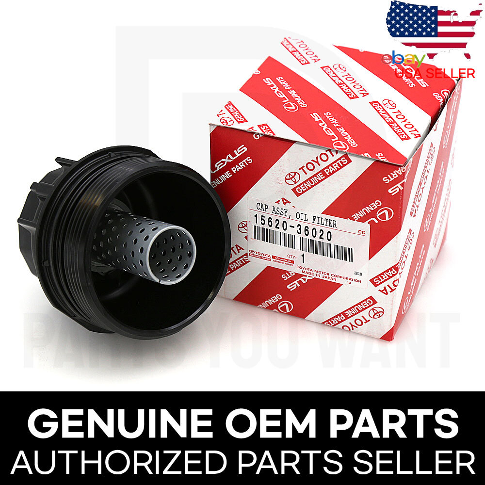 Genuine Toyota Lexus OEM Engine Oil Filter Housing Cap 15620-36020 / 1562036020