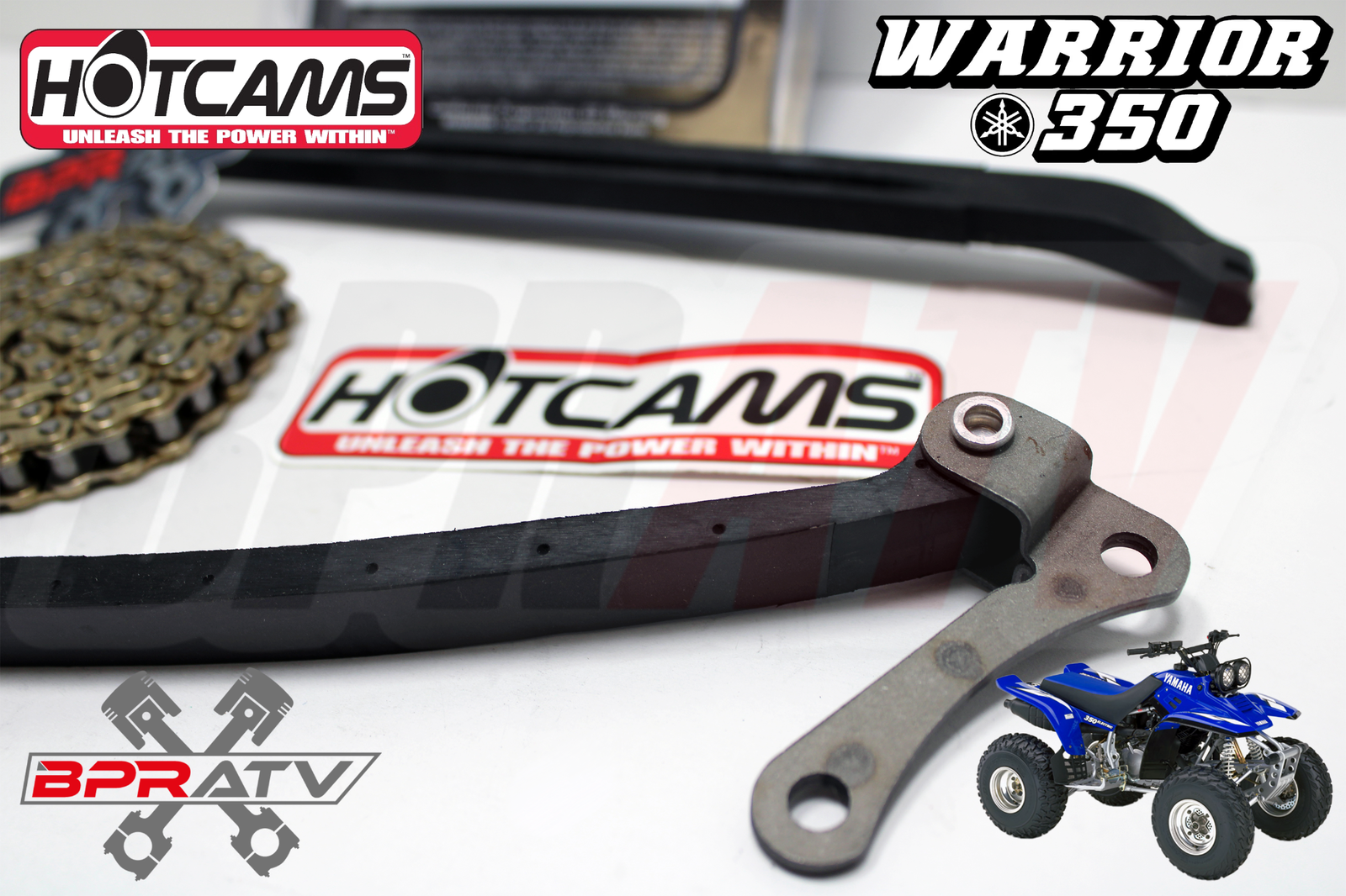 Yamaha Warrior 350 YFM350X YFM 350X Hotcams Hot Cams Cam Chain Tension Guide Kit