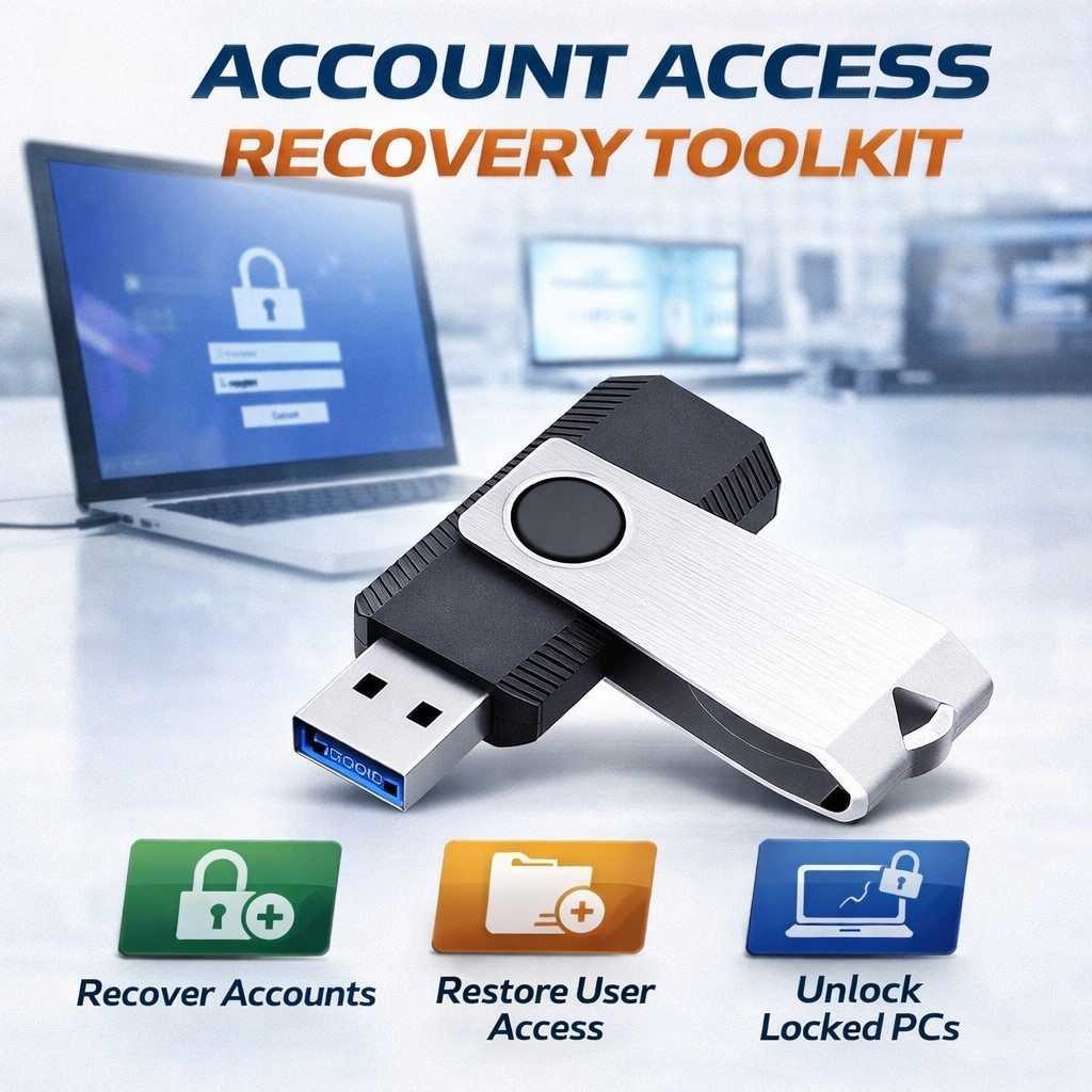 Ultimate Computer Repair Toolkit USB | Bootable Recovery & Diagnostics