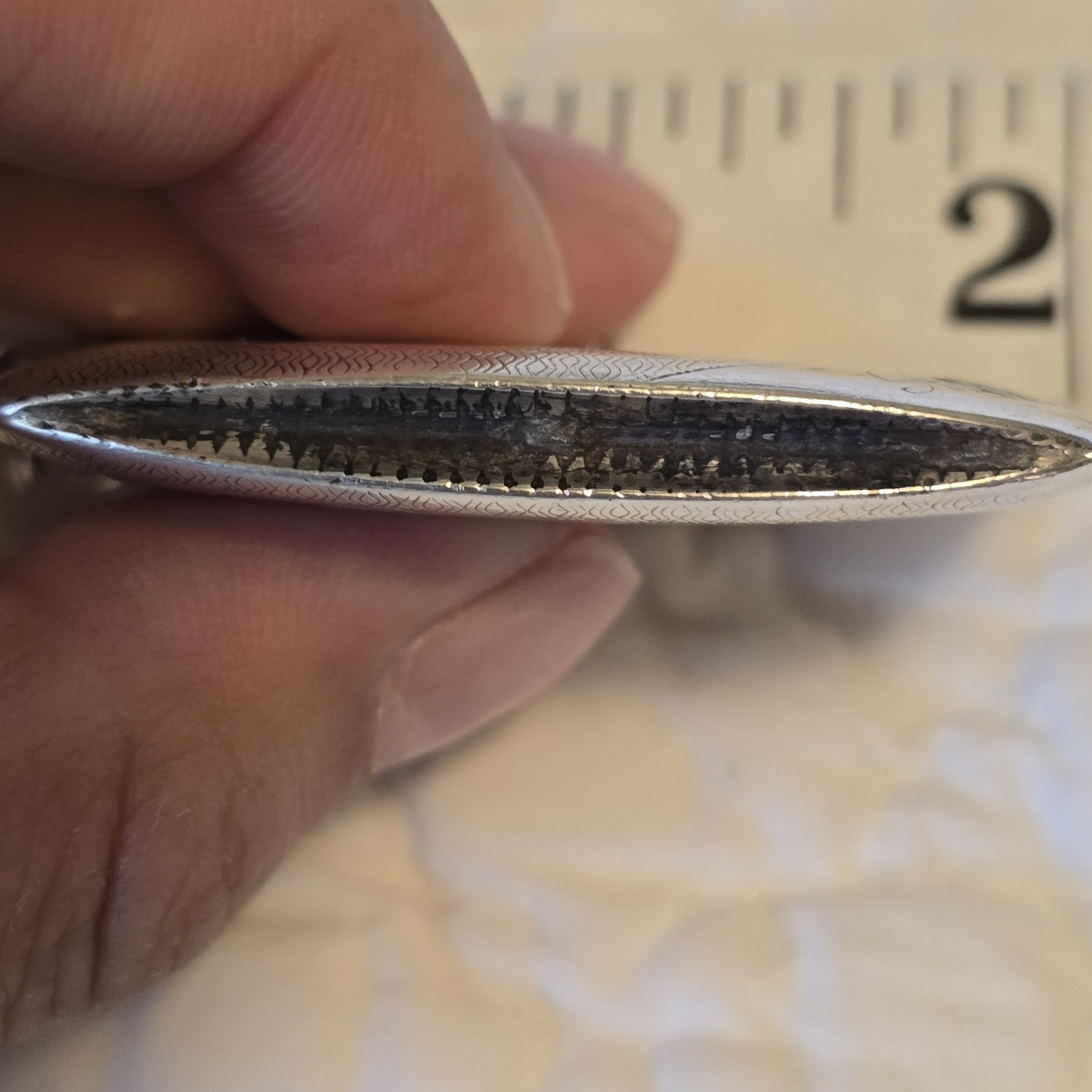 Antique Deakin & Francis Vesta Case Match Safe Holder Sterling Circa 1913 London